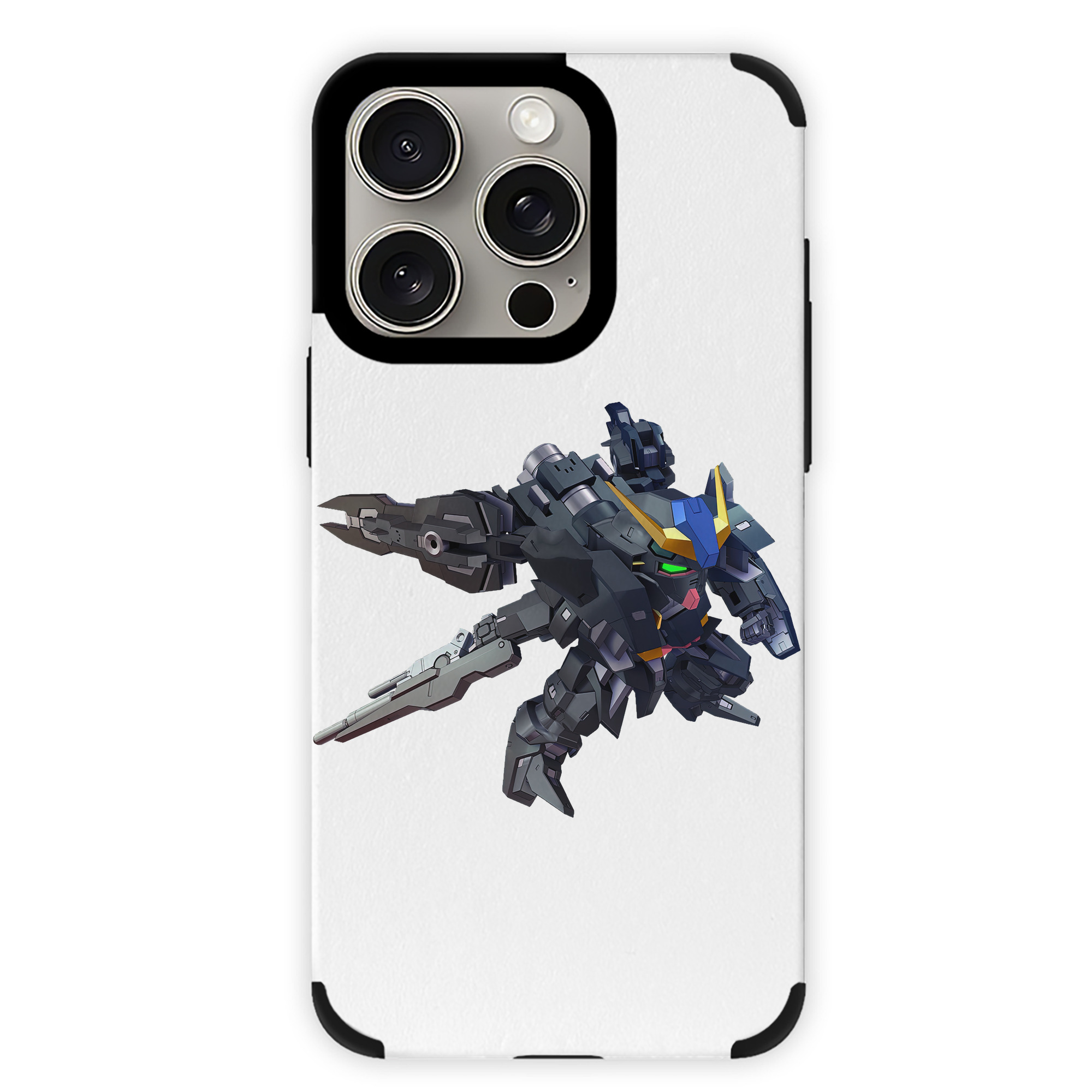 （画像用） 機動戦士ガンダム Mobile Suit Gundam 【iPhone15ProMax対応】 PUレザー スマホケース 耐衝撃＆黄変防止