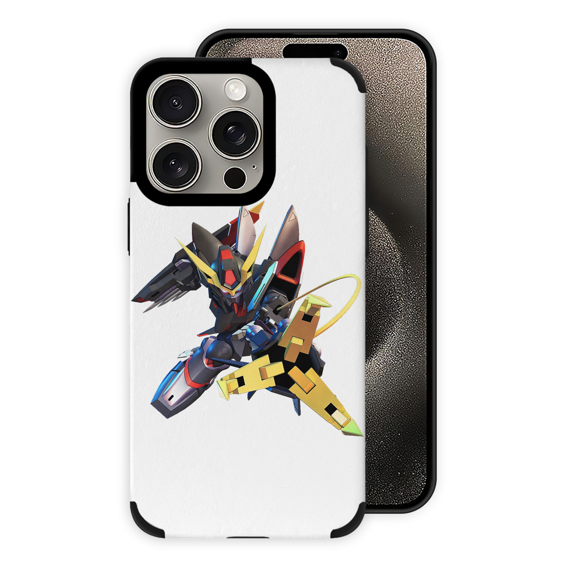 （画像用） 機動戦士ガンダム Mobile Suit Gundam 【iPhone15ProMax対応】 PUレザー スマホケース 耐衝撃＆黄変防止