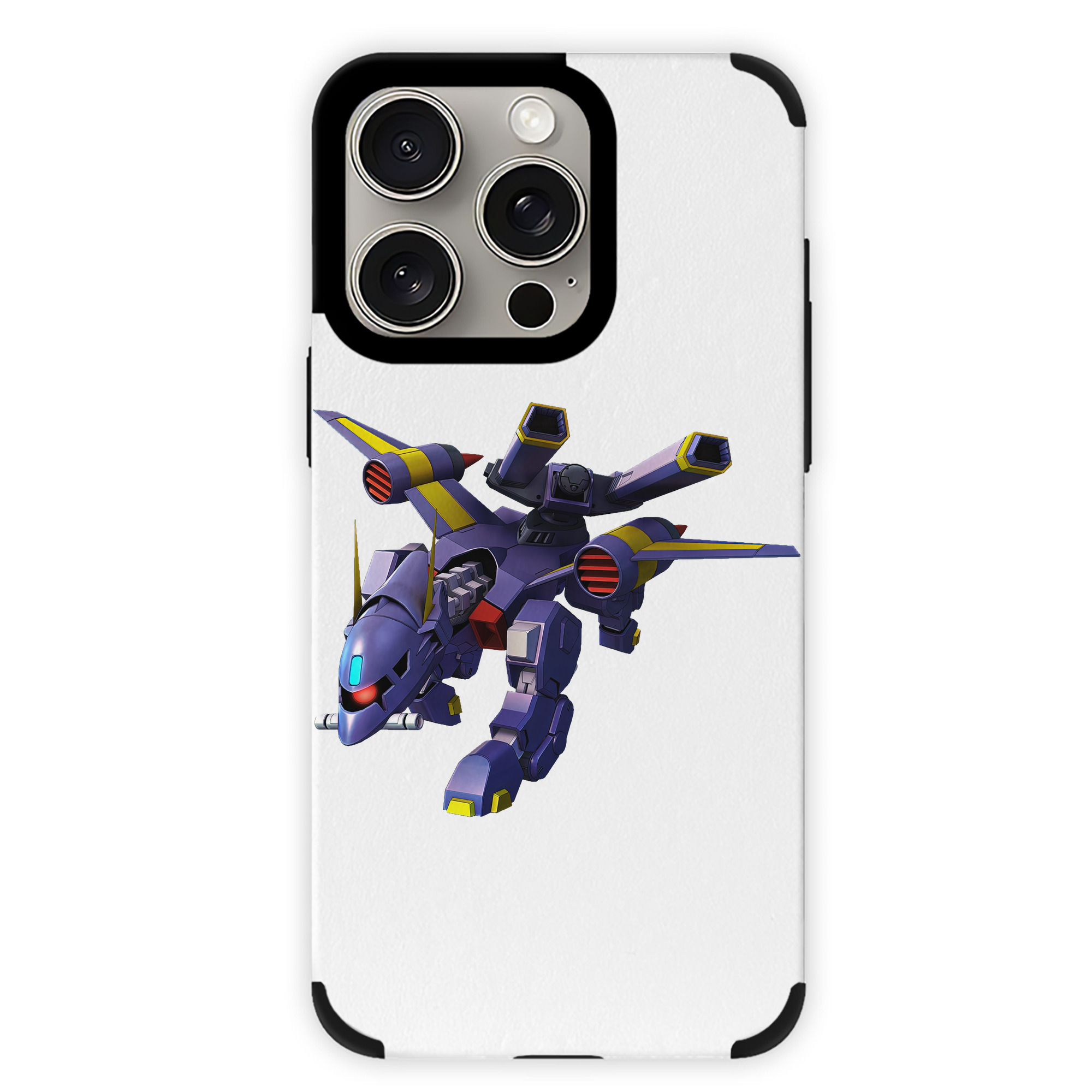 （画像用） 機動戦士ガンダム Mobile Suit Gundam 【iPhone15ProMax対応】 PUレザー スマホケース 耐衝撃＆黄変防止