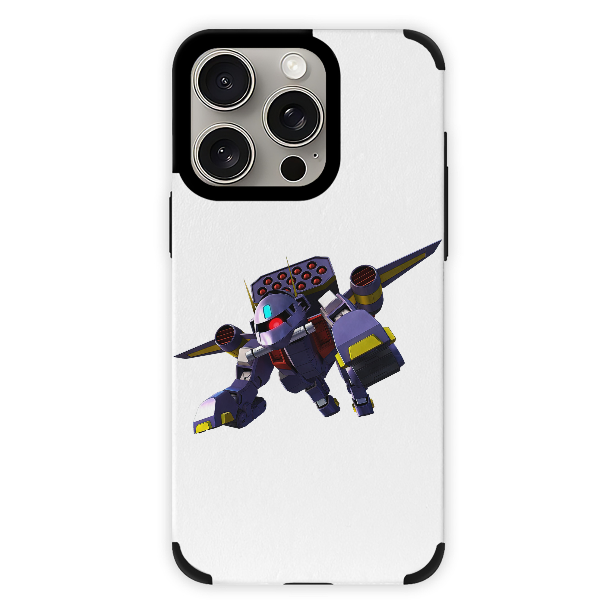 （画像用） 機動戦士ガンダム Mobile Suit Gundam 【iPhone15ProMax対応】 PUレザー スマホケース 耐衝撃＆黄変防止