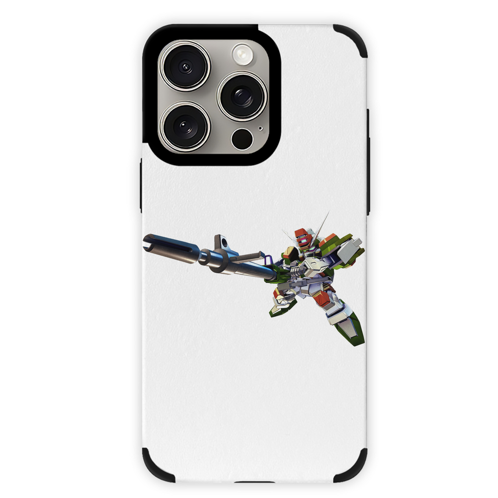 （画像用） 機動戦士ガンダム Mobile Suit Gundam 【iPhone15ProMax対応】 PUレザー スマホケース 耐衝撃＆黄変防止
