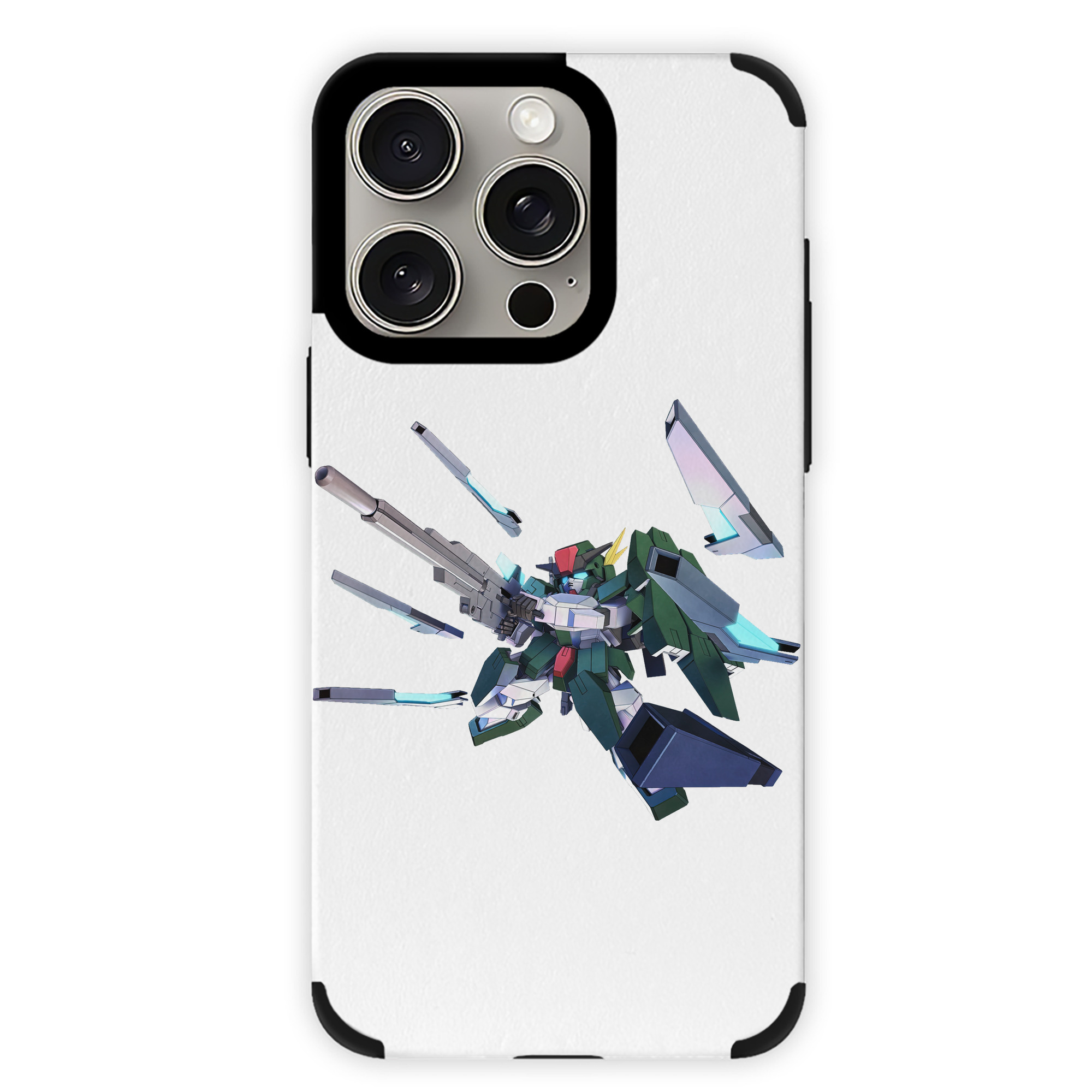 （画像用） 機動戦士ガンダム Mobile Suit Gundam 【iPhone15ProMax対応】 PUレザー スマホケース 耐衝撃＆黄変防止