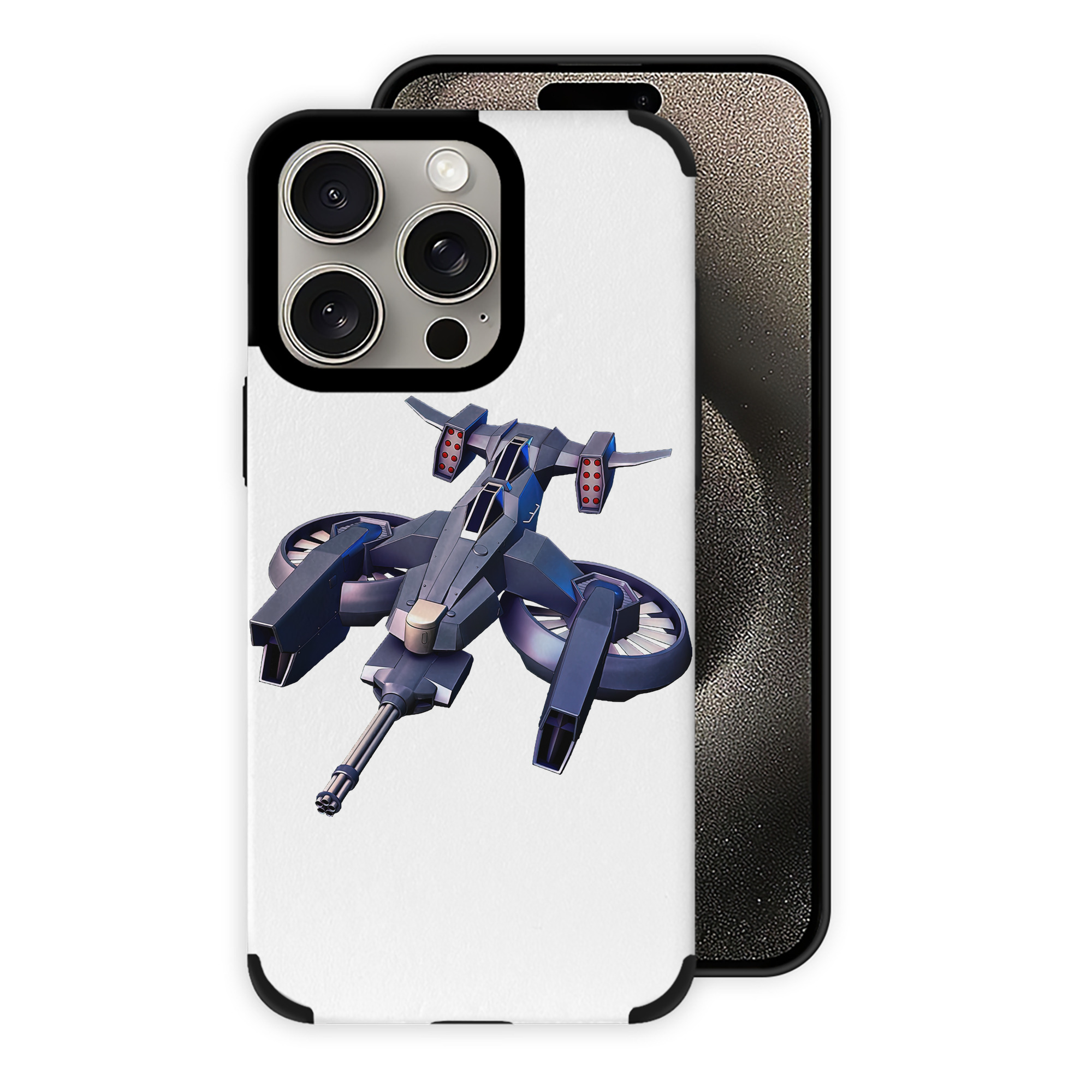 （画像用） 機動戦士ガンダム Mobile Suit Gundam 【iPhone15ProMax対応】 PUレザー スマホケース 耐衝撃＆黄変防止