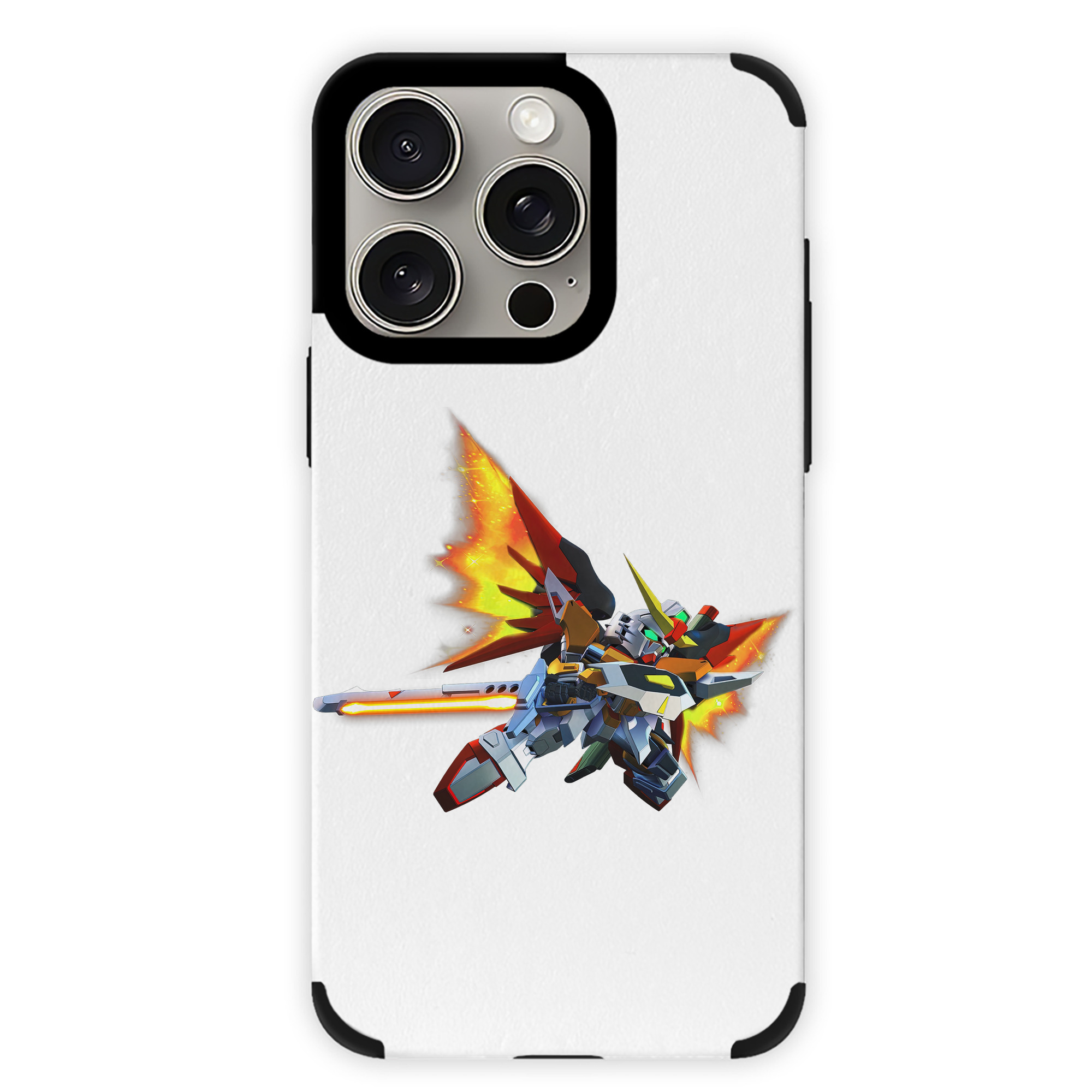 （画像用） 機動戦士ガンダム Mobile Suit Gundam 【iPhone15ProMax対応】 PUレザー スマホケース 耐衝撃＆黄変防止