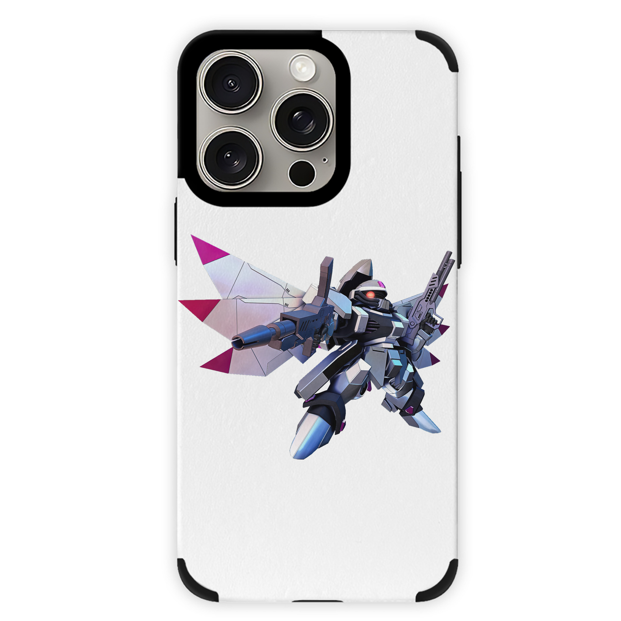 （画像用） 機動戦士ガンダム Mobile Suit Gundam 【iPhone15ProMax対応】 PUレザー スマホケース 耐衝撃＆黄変防止