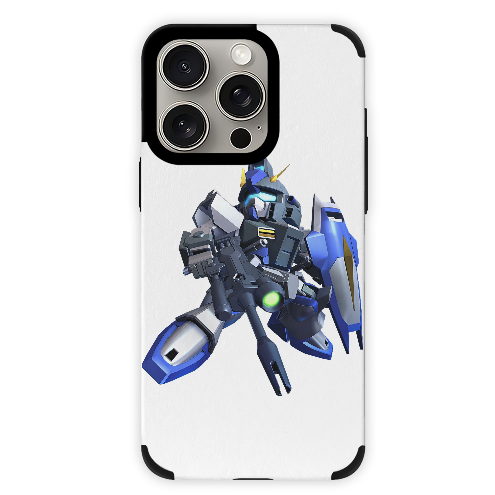 （画像用） 機動戦士ガンダム Mobile Suit Gundam 【iPhone15ProMax対応】 PUレザー スマホケース 耐衝撃＆黄変防止