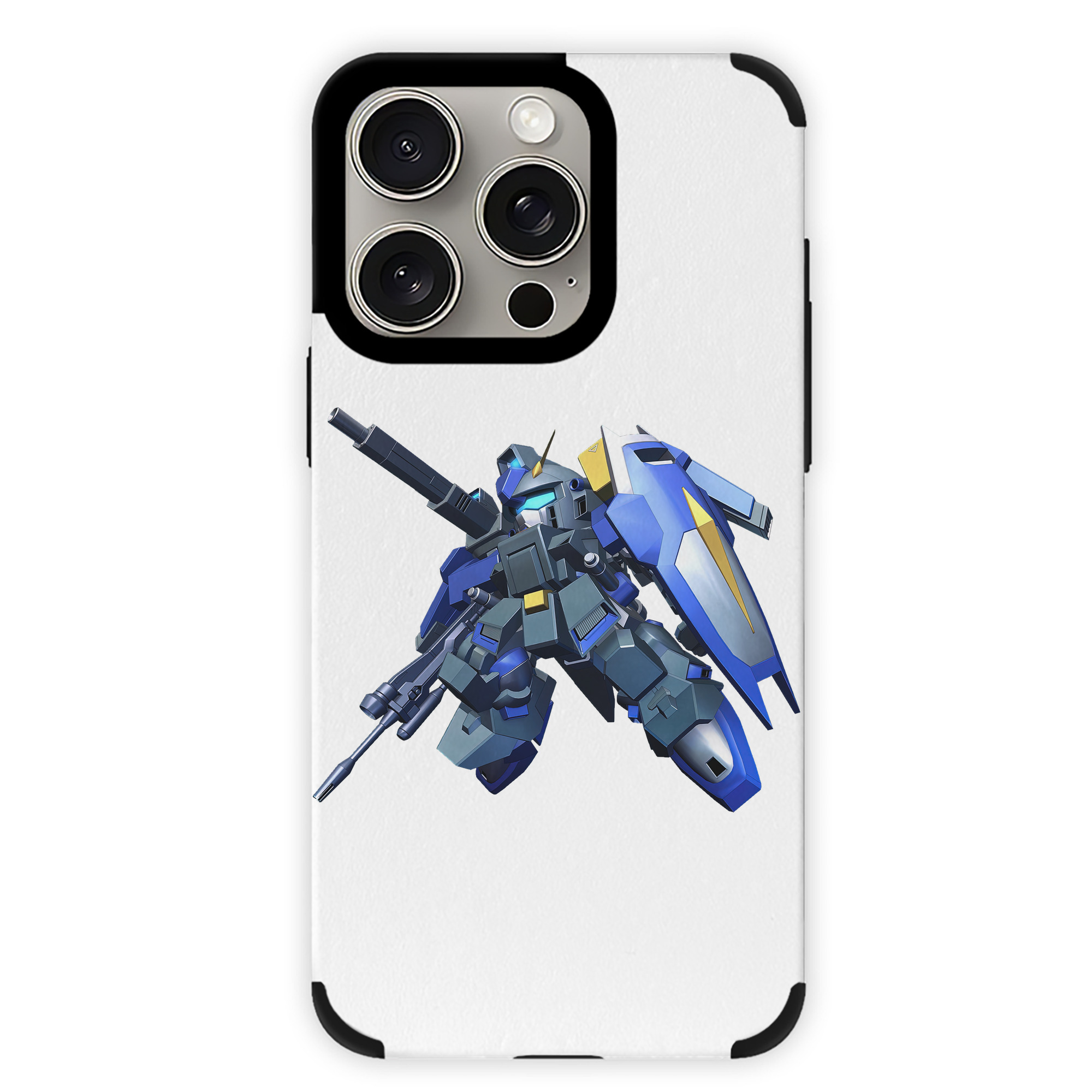 （画像用） 機動戦士ガンダム Mobile Suit Gundam 【iPhone15ProMax対応】 PUレザー スマホケース 耐衝撃＆黄変防止