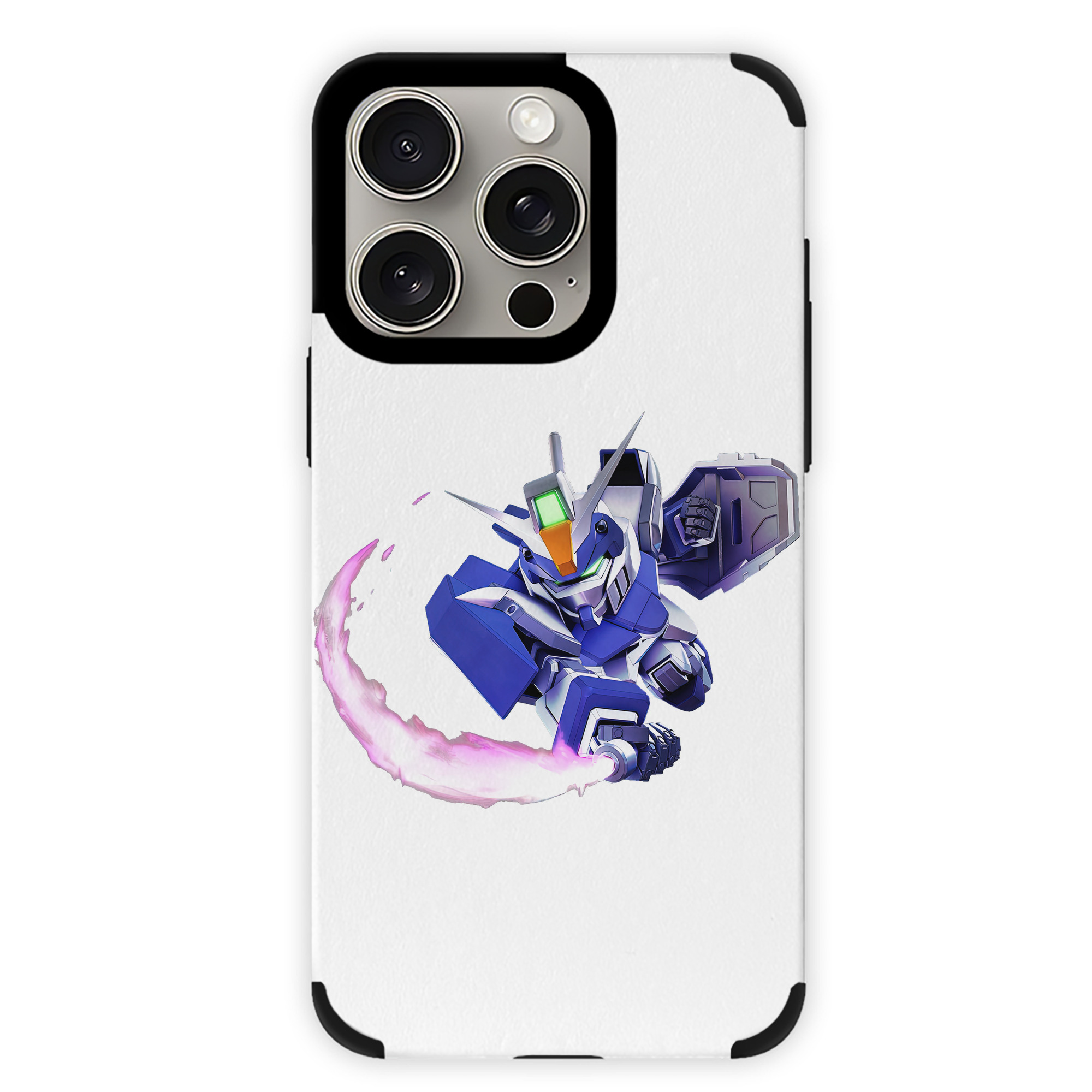 （画像用） 機動戦士ガンダム Mobile Suit Gundam 【iPhone15ProMax対応】 PUレザー スマホケース 耐衝撃＆黄変防止