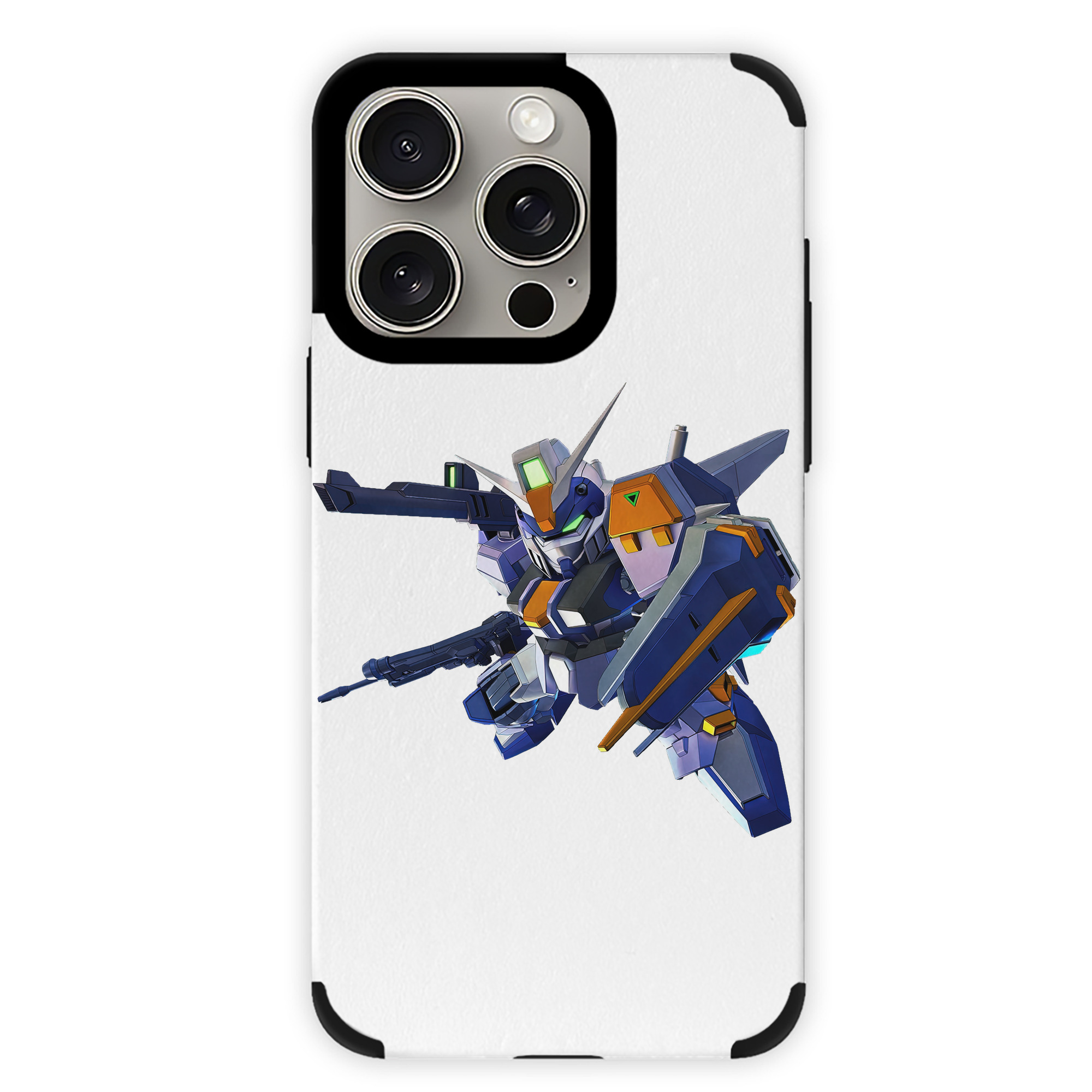 （画像用） 機動戦士ガンダム Mobile Suit Gundam 【iPhone15ProMax対応】 PUレザー スマホケース 耐衝撃＆黄変防止