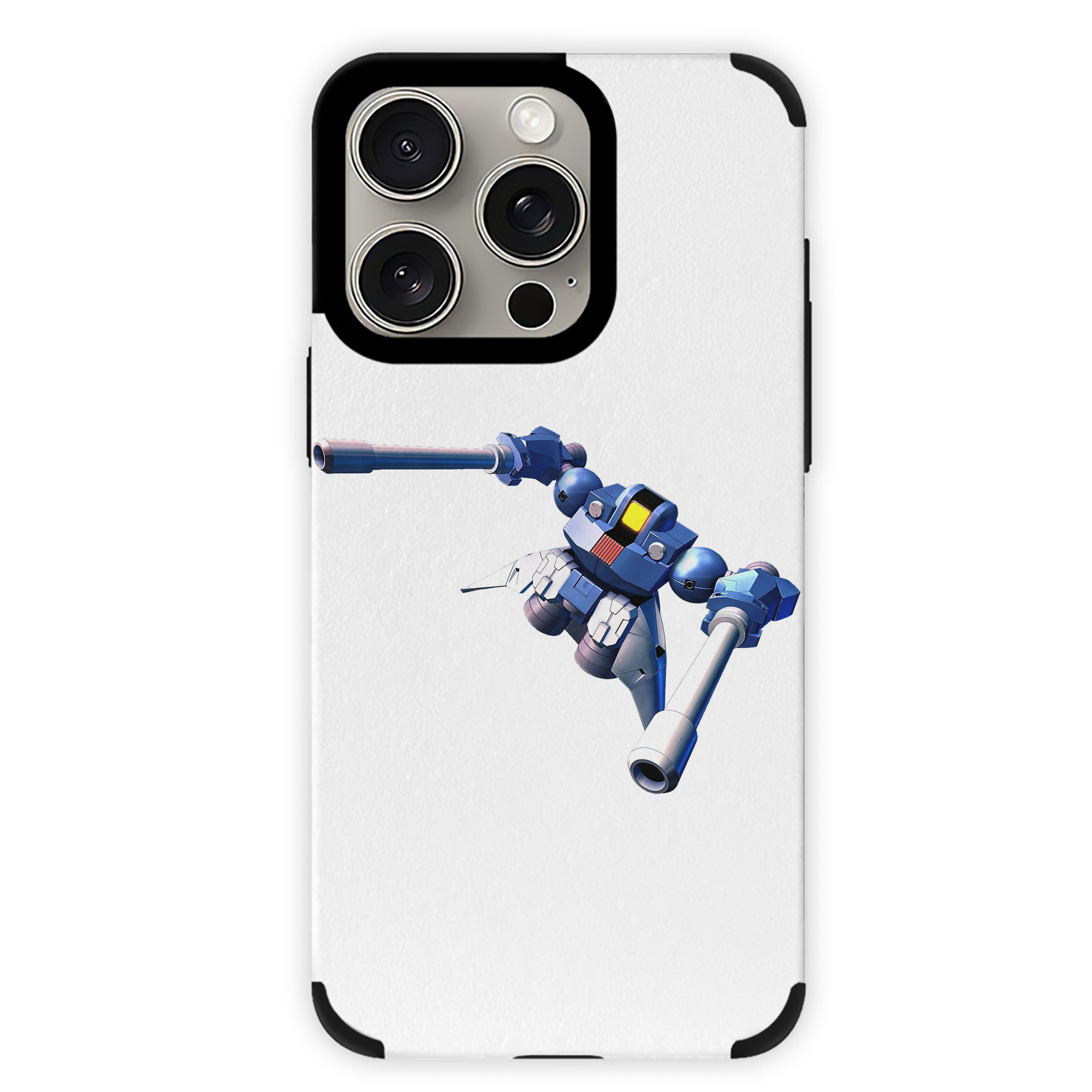 （画像用） 機動戦士ガンダム Mobile Suit Gundam 【iPhone15ProMax対応】 PUレザー スマホケース 耐衝撃＆黄変防止