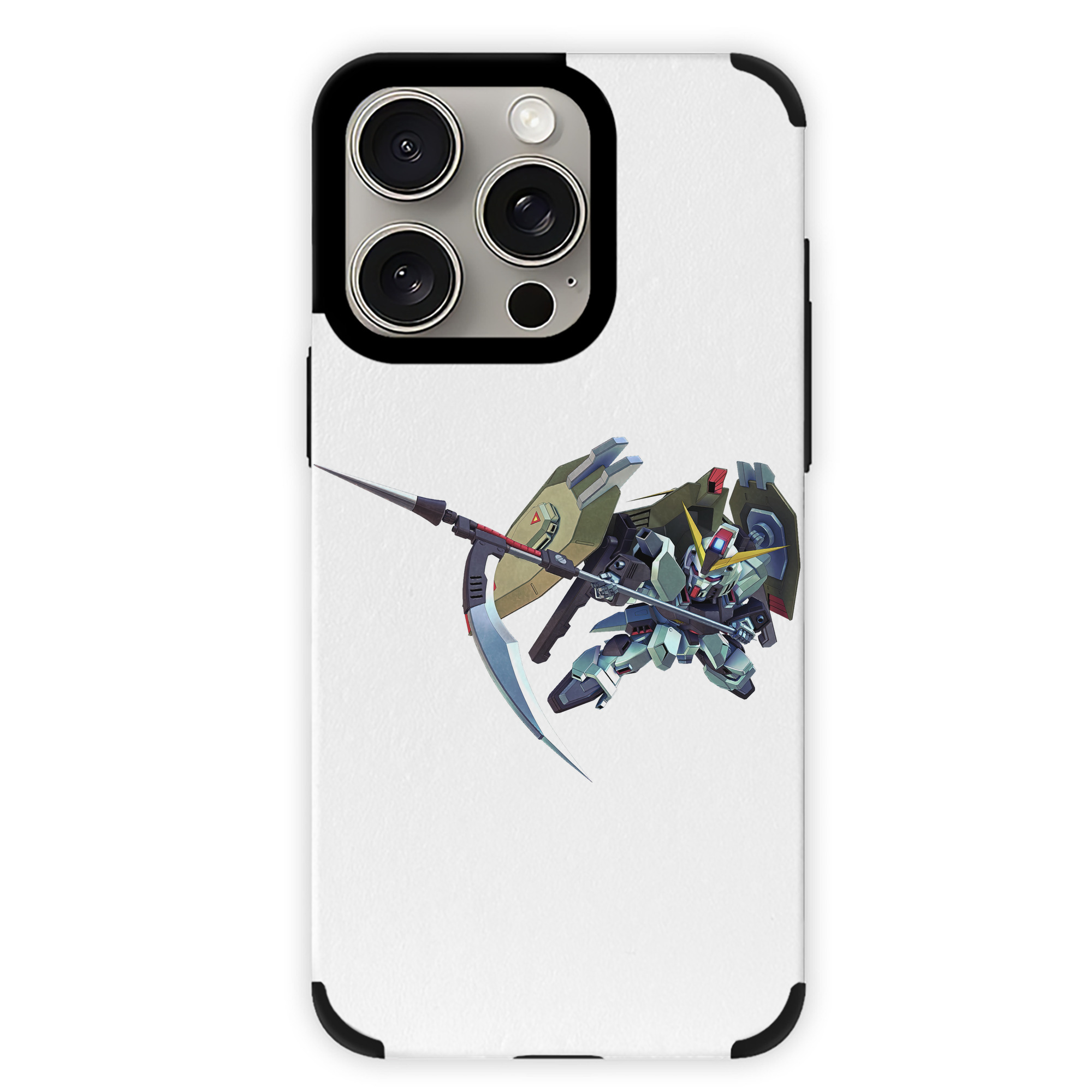 （画像用） 機動戦士ガンダム Mobile Suit Gundam 【iPhone15ProMax対応】 PUレザー スマホケース 耐衝撃＆黄変防止