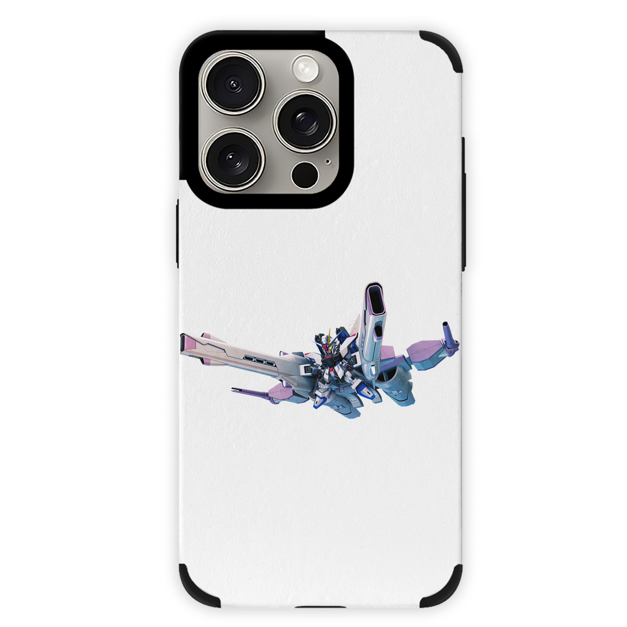 （画像用） 機動戦士ガンダム Mobile Suit Gundam 【iPhone15ProMax対応】 PUレザー スマホケース 耐衝撃＆黄変防止
