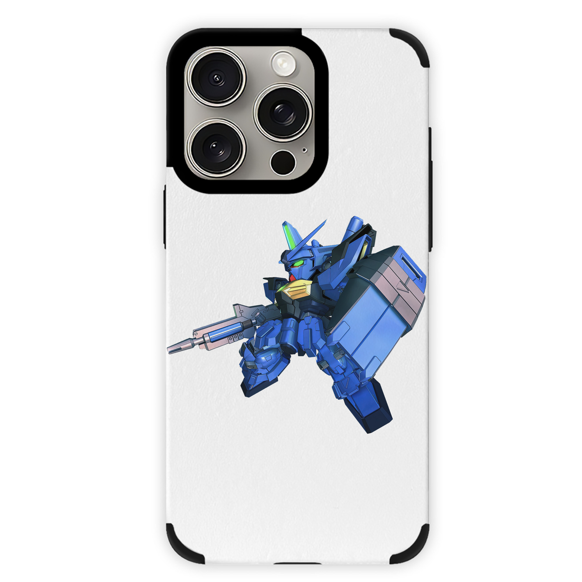 （画像用） 機動戦士ガンダム Mobile Suit Gundam 【iPhone15ProMax対応】 PUレザー スマホケース 耐衝撃＆黄変防止