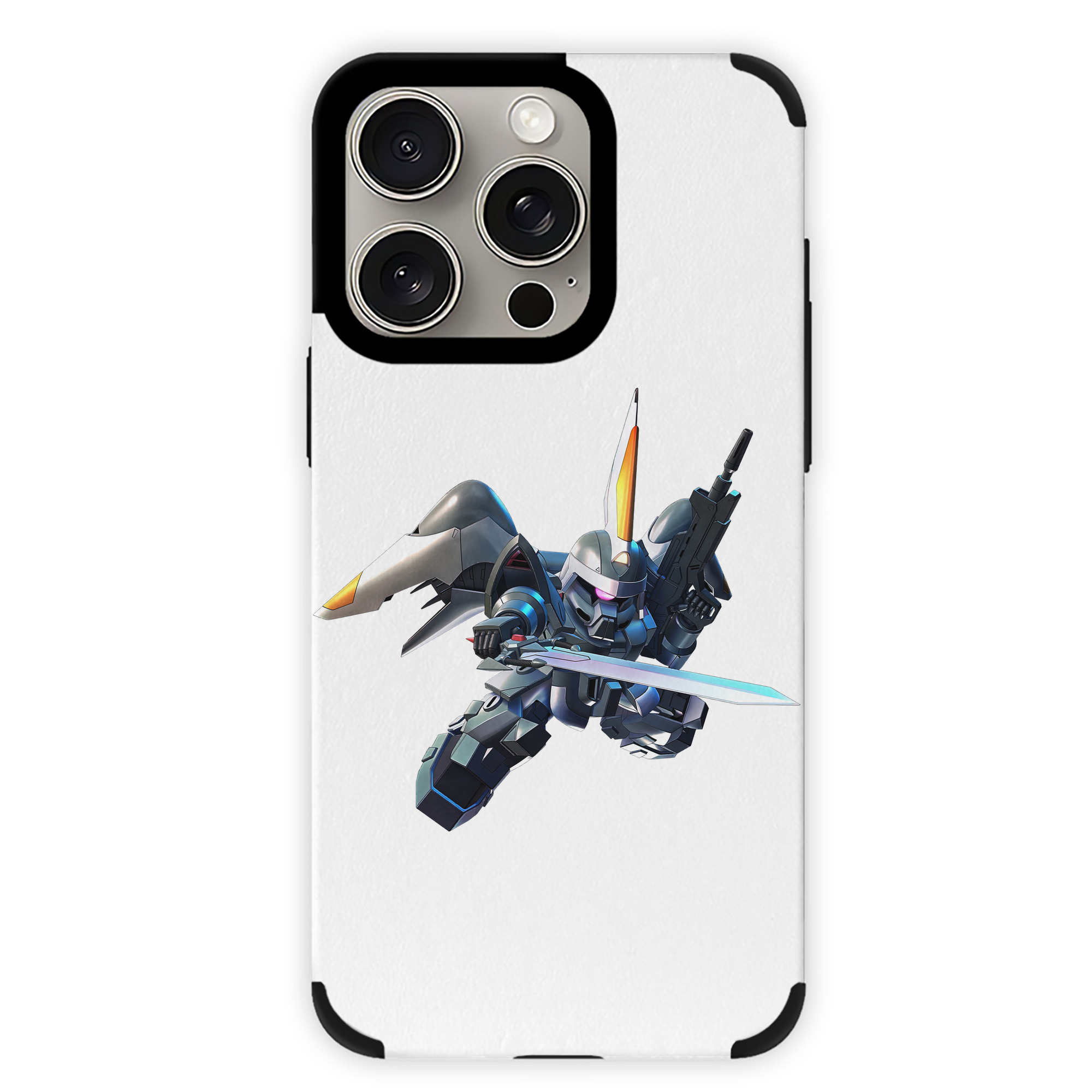 （画像用） 機動戦士ガンダム Mobile Suit Gundam 【iPhone15ProMax対応】 PUレザー スマホケース 耐衝撃＆黄変防止
