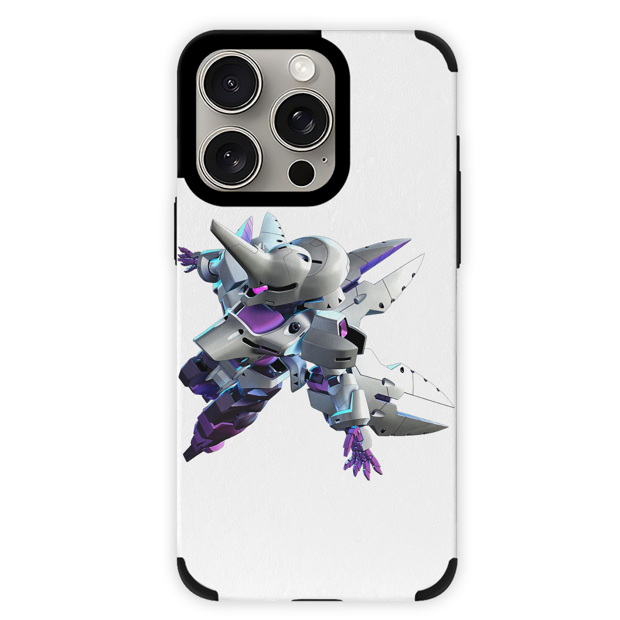 （画像用） 機動戦士ガンダム Mobile Suit Gundam 【iPhone15ProMax対応】 PUレザー スマホケース 耐衝撃＆黄変防止