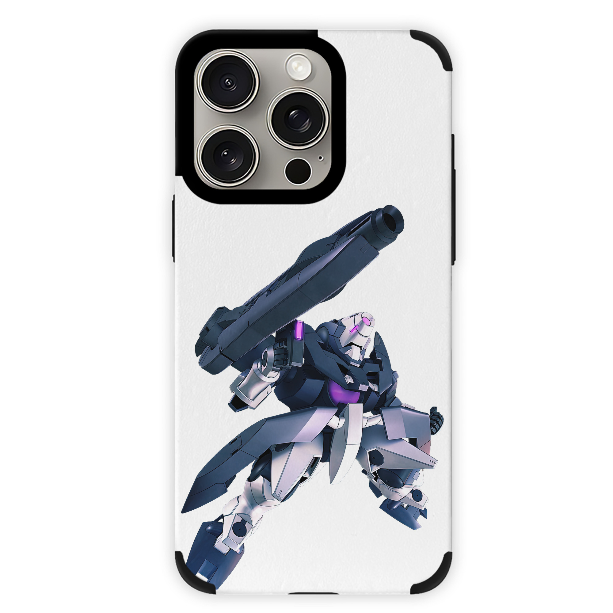 （画像用） 機動戦士ガンダム Mobile Suit Gundam 【iPhone15ProMax対応】 PUレザー スマホケース 耐衝撃＆黄変防止