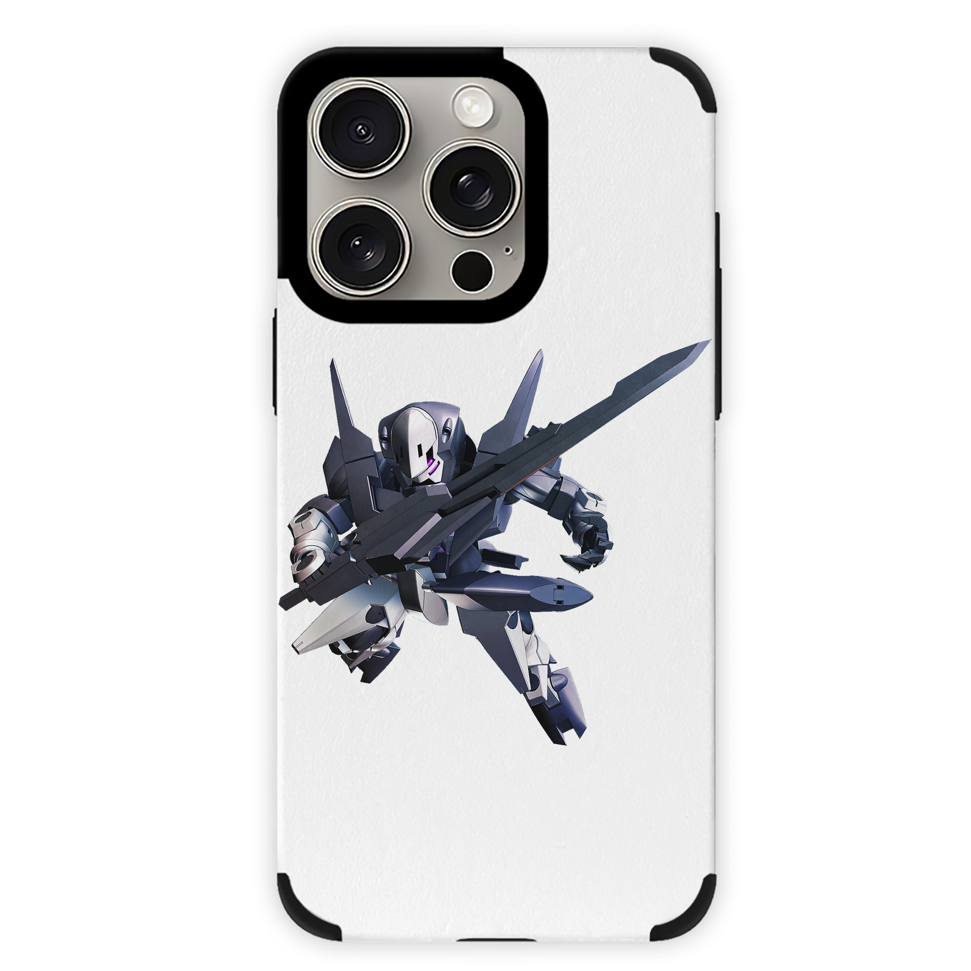 （画像用） 機動戦士ガンダム Mobile Suit Gundam 【iPhone15ProMax対応】 PUレザー スマホケース 耐衝撃＆黄変防止