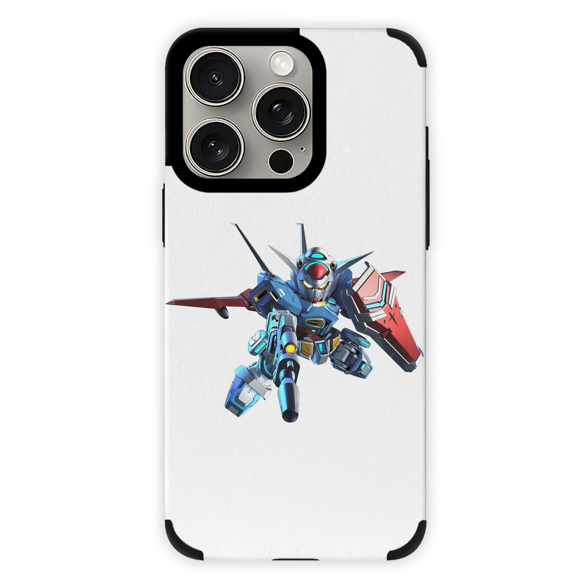（画像用） 機動戦士ガンダム Mobile Suit Gundam 【iPhone15ProMax対応】 PUレザー スマホケース 耐衝撃＆黄変防止