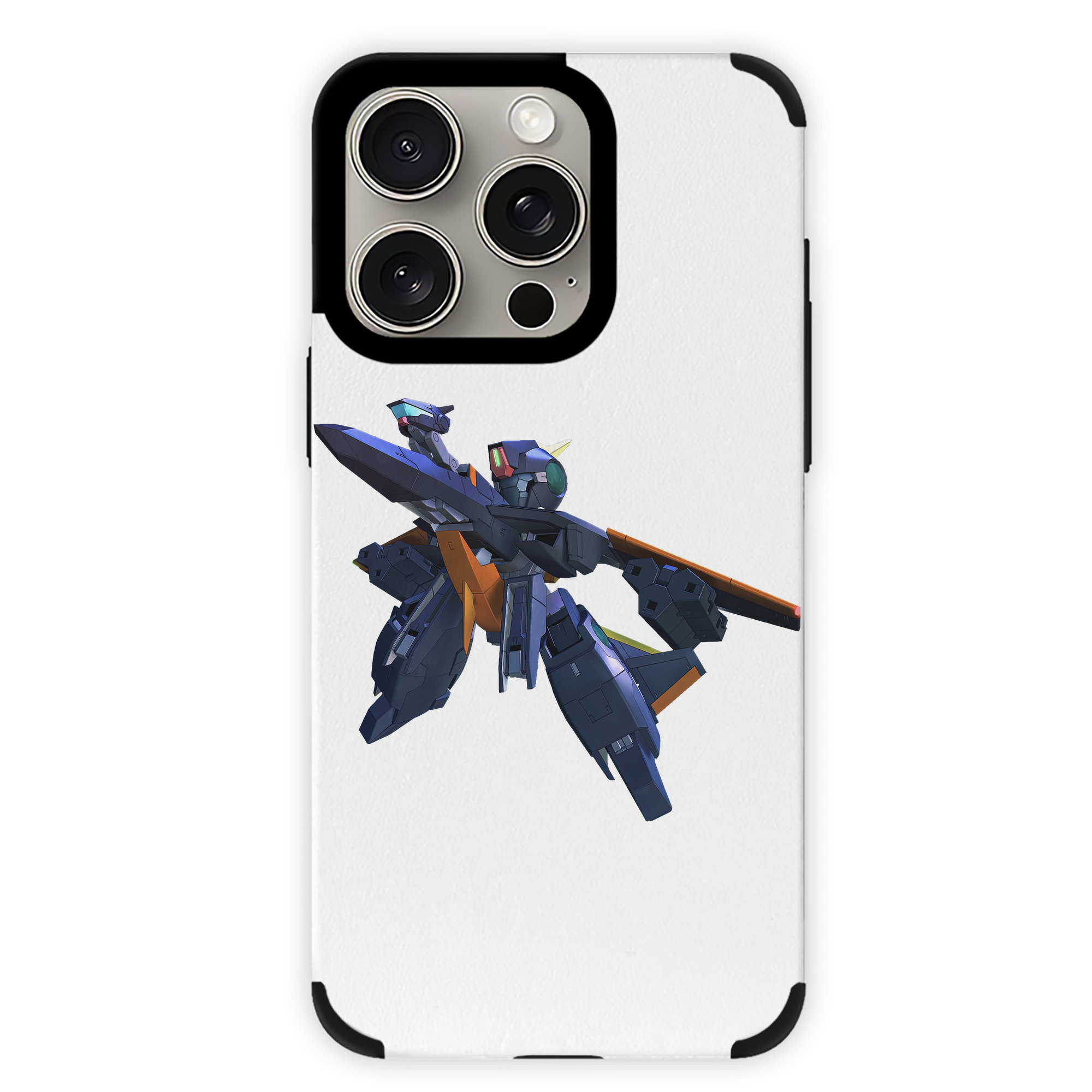 （画像用） 機動戦士ガンダム Mobile Suit Gundam 【iPhone15ProMax対応】 PUレザー スマホケース 耐衝撃＆黄変防止