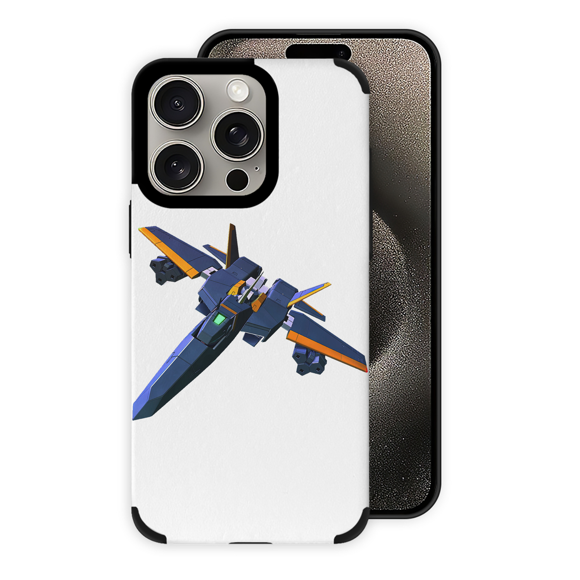 （画像用） 機動戦士ガンダム Mobile Suit Gundam 【iPhone15ProMax対応】 PUレザー スマホケース 耐衝撃＆黄変防止