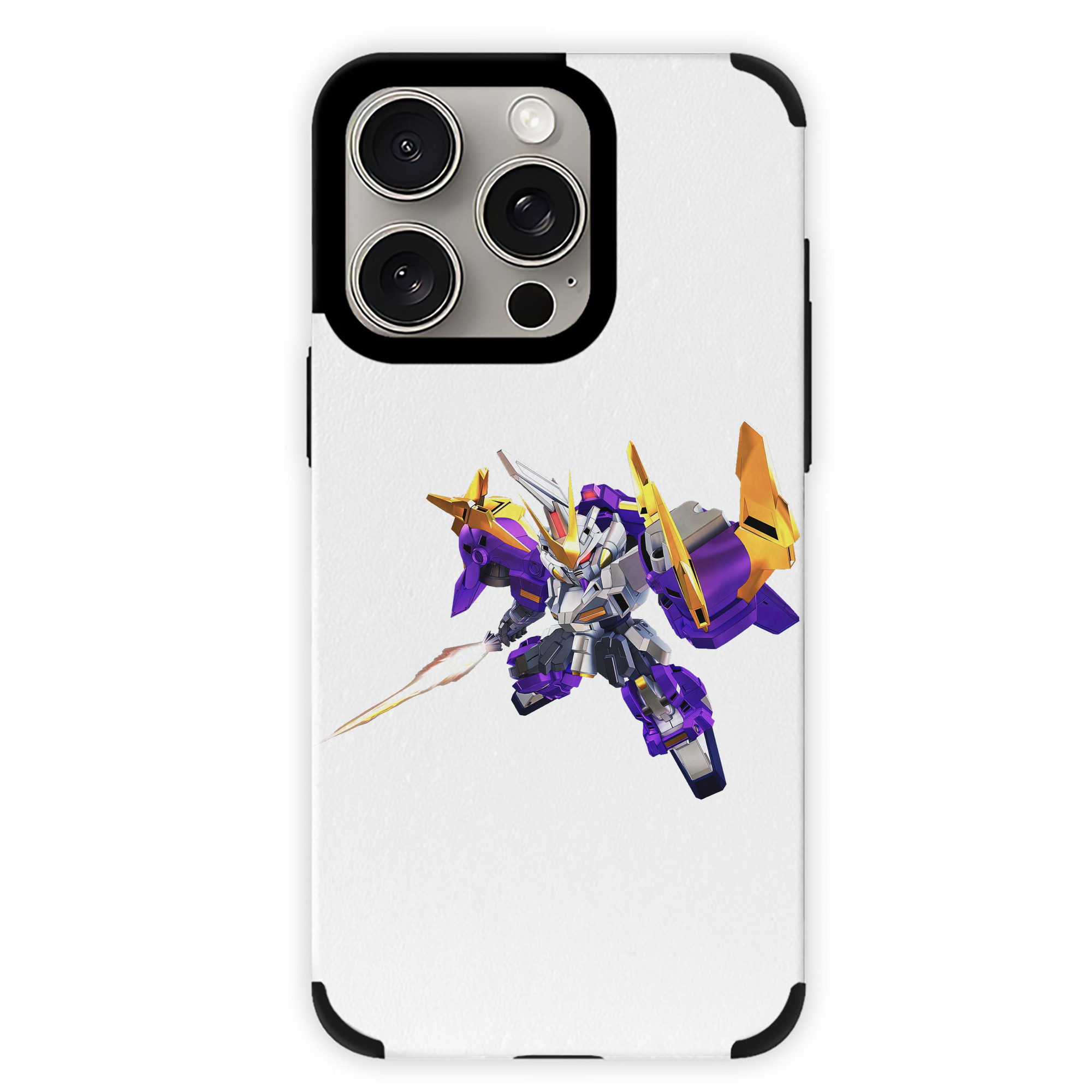 （画像用） 機動戦士ガンダム Mobile Suit Gundam 【iPhone15ProMax対応】 PUレザー スマホケース 耐衝撃＆黄変防止