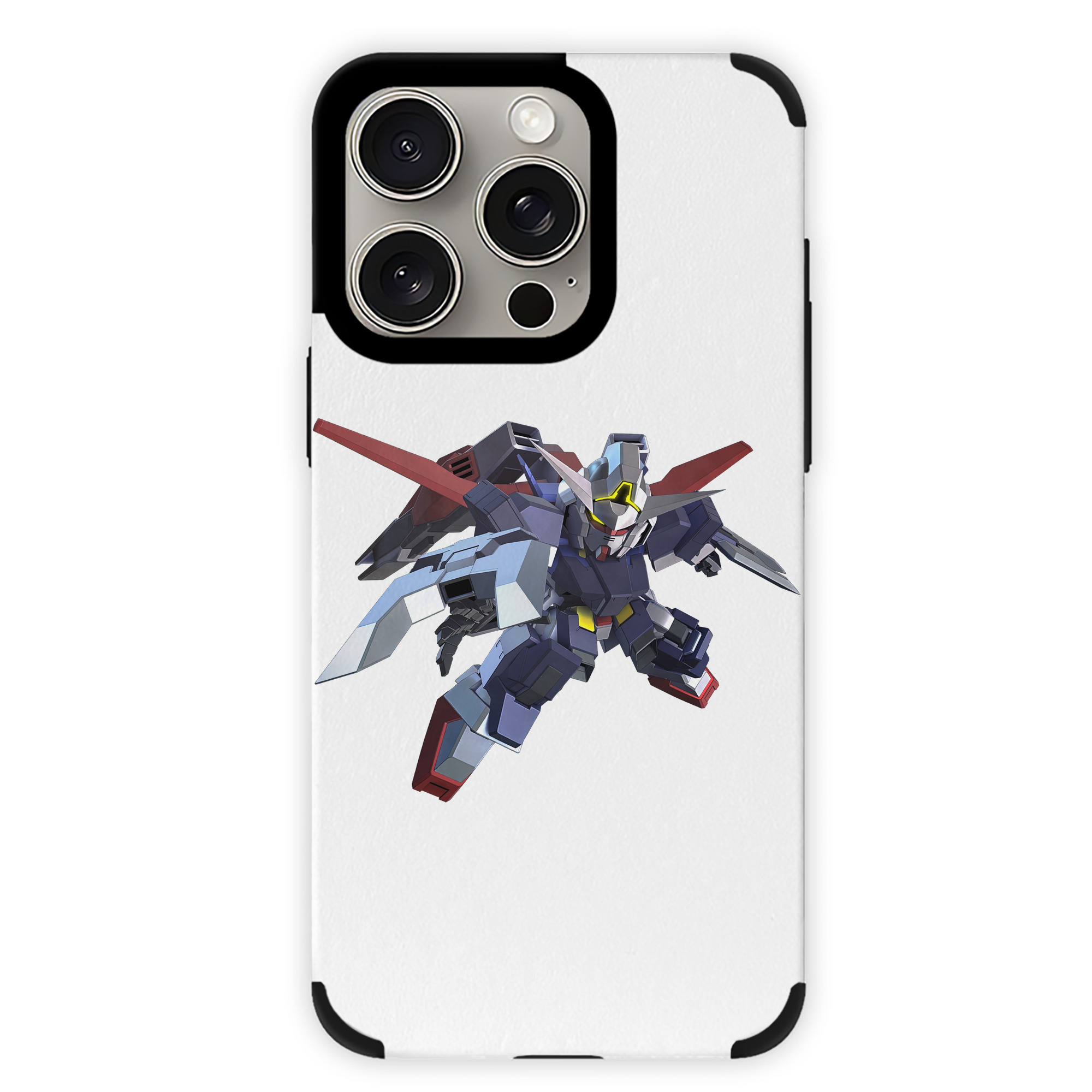 （画像用） 機動戦士ガンダム Mobile Suit Gundam 【iPhone15ProMax対応】 PUレザー スマホケース 耐衝撃＆黄変防止