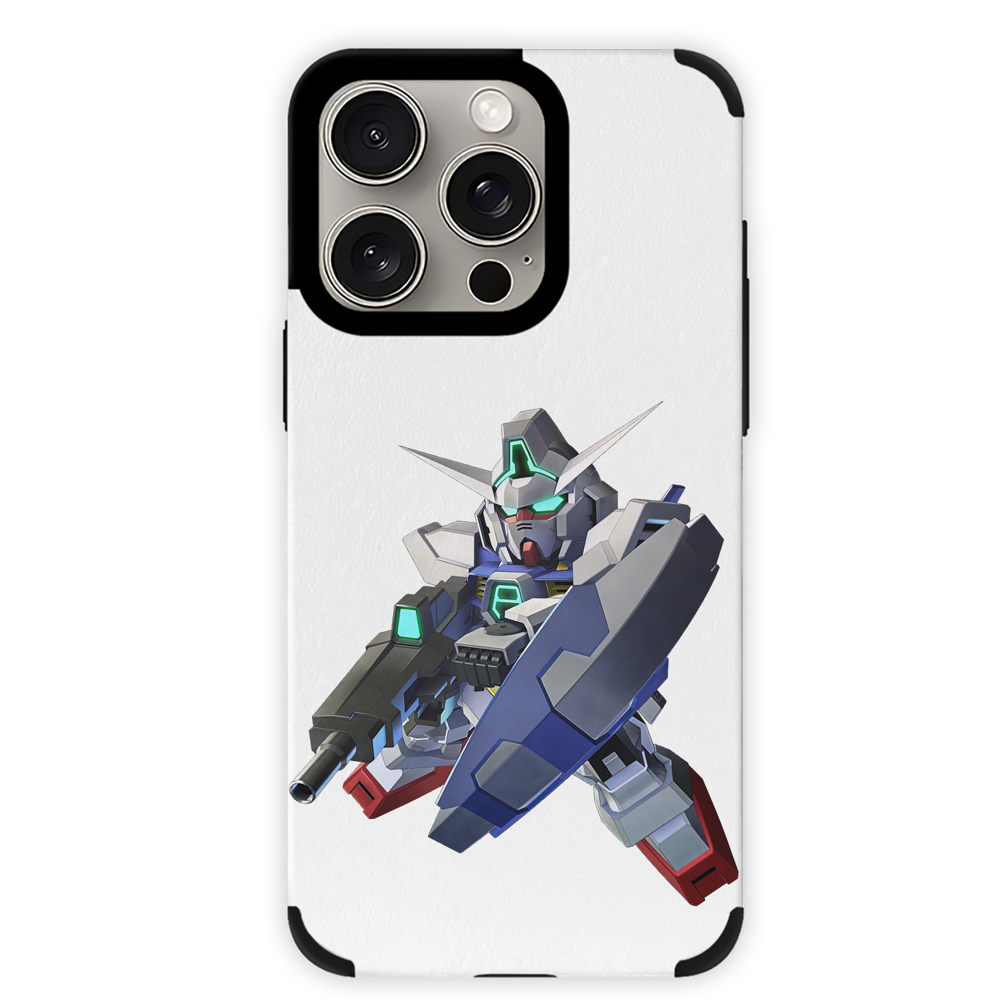（画像用） 機動戦士ガンダム Mobile Suit Gundam 【iPhone15ProMax対応】 PUレザー スマホケース 耐衝撃＆黄変防止