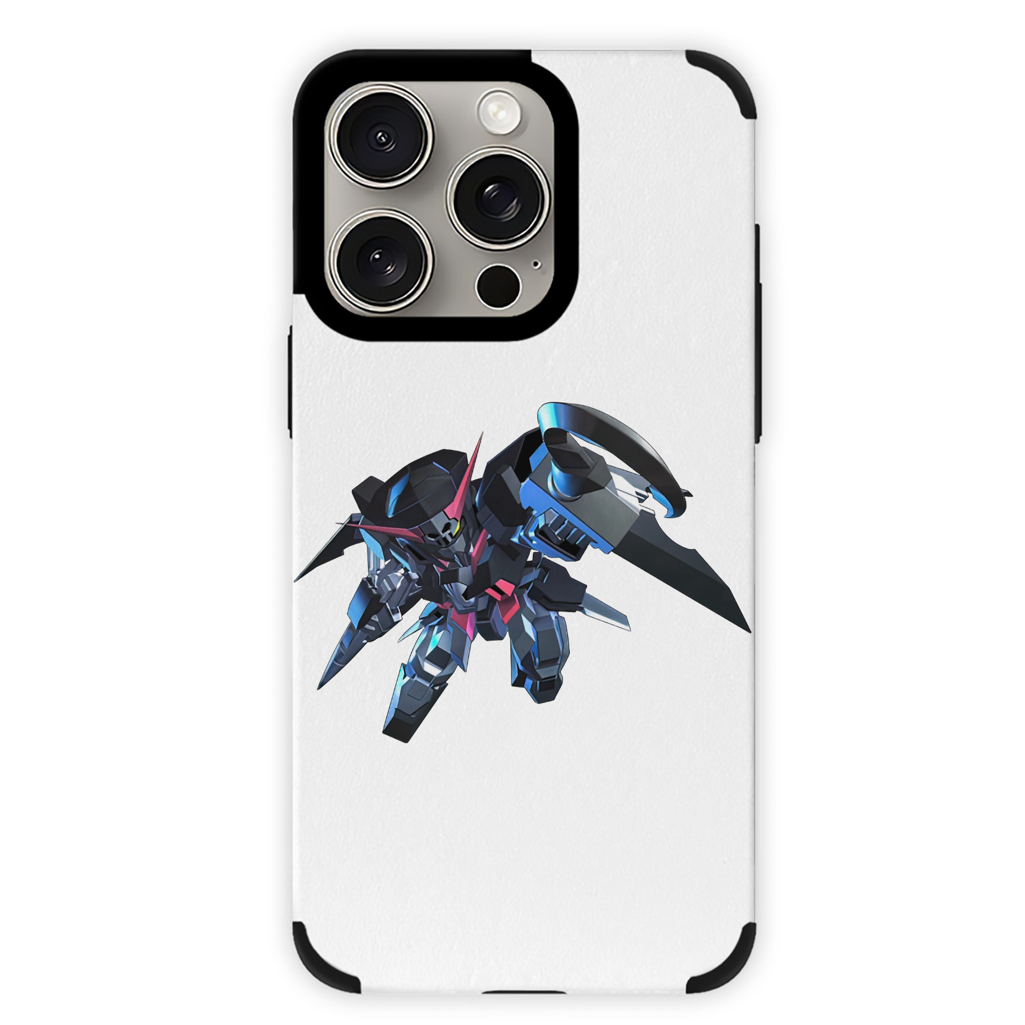 （画像用） 機動戦士ガンダム Mobile Suit Gundam 【iPhone15ProMax対応】 PUレザー スマホケース 耐衝撃＆黄変防止