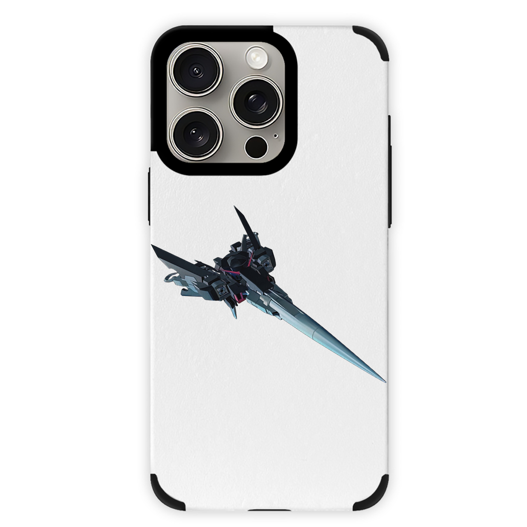 （画像用） 機動戦士ガンダム Mobile Suit Gundam 【iPhone15ProMax対応】 PUレザー スマホケース 耐衝撃＆黄変防止