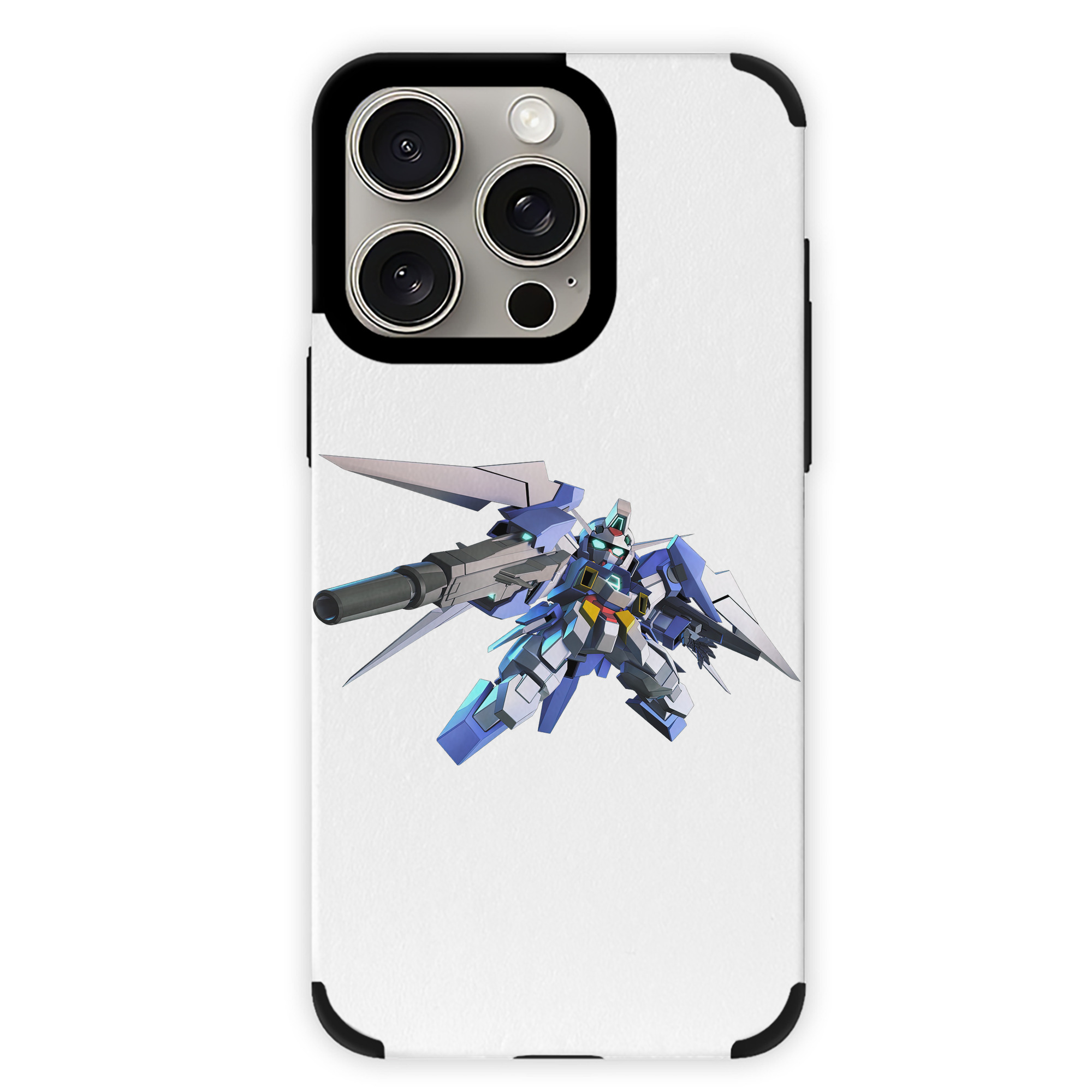 （画像用） 機動戦士ガンダム Mobile Suit Gundam 【iPhone15ProMax対応】 PUレザー スマホケース 耐衝撃＆黄変防止