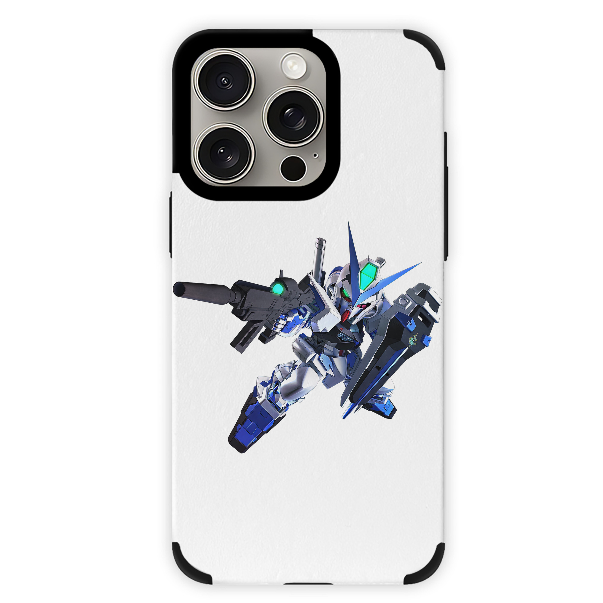 （画像用） 機動戦士ガンダム Mobile Suit Gundam 【iPhone15ProMax対応】 PUレザー スマホケース 耐衝撃＆黄変防止