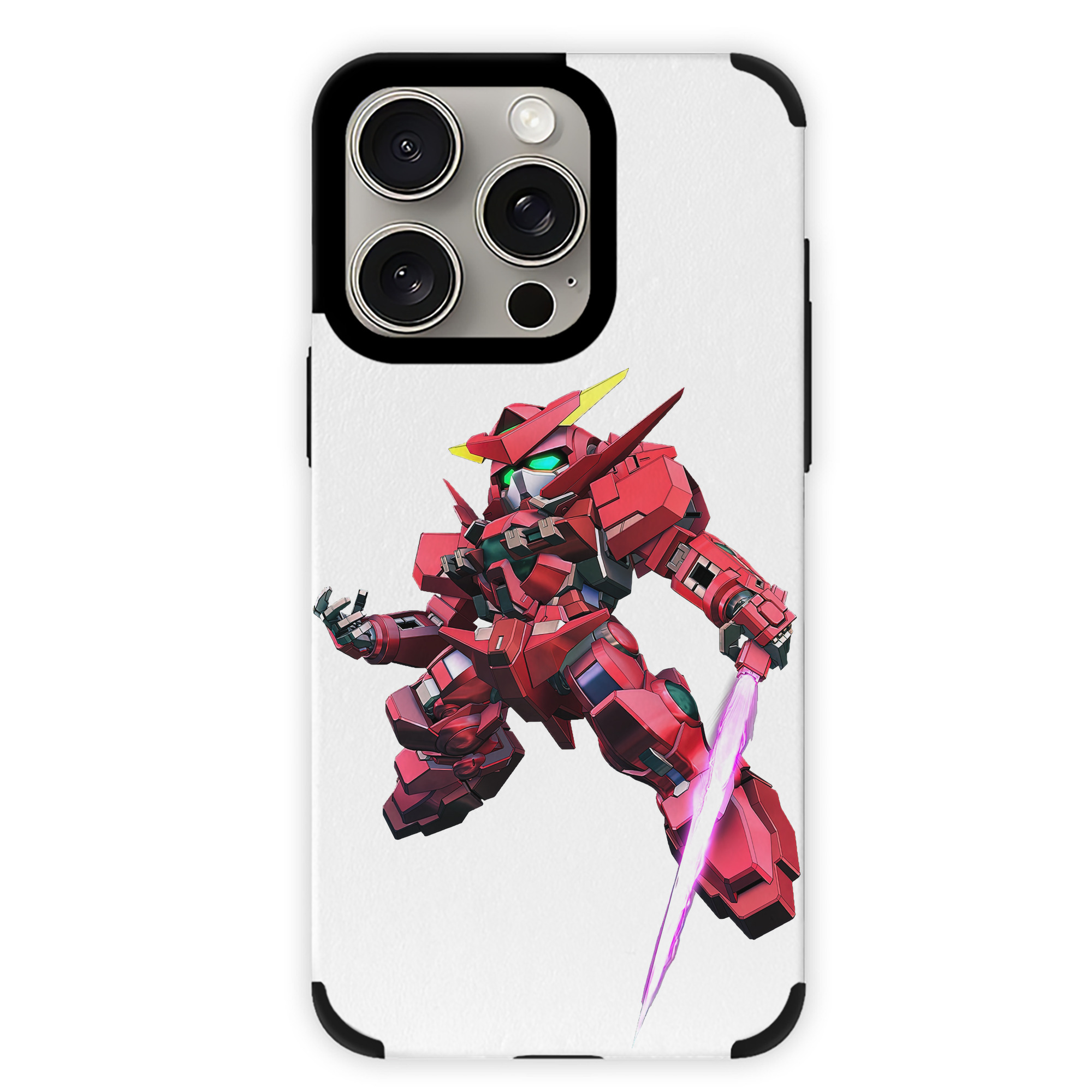 （画像用） 機動戦士ガンダム Mobile Suit Gundam 【iPhone15ProMax対応】 PUレザー スマホケース 耐衝撃＆黄変防止