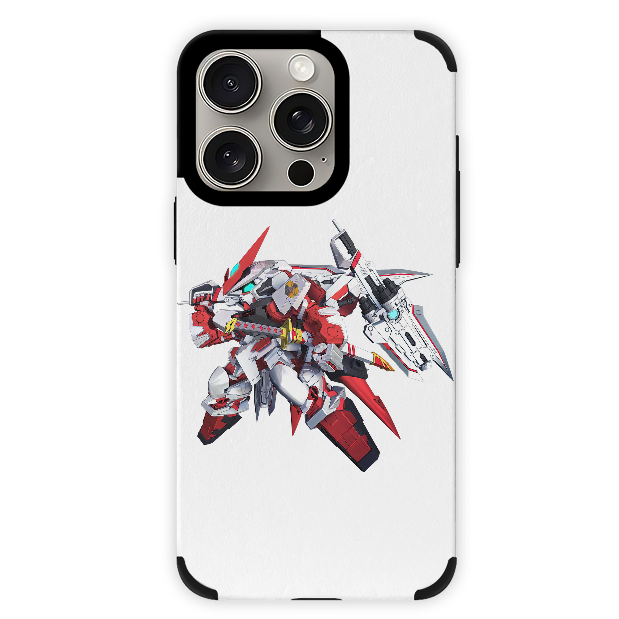 （画像用） 機動戦士ガンダム Mobile Suit Gundam 【iPhone15ProMax対応】 PUレザー スマホケース 耐衝撃＆黄変防止