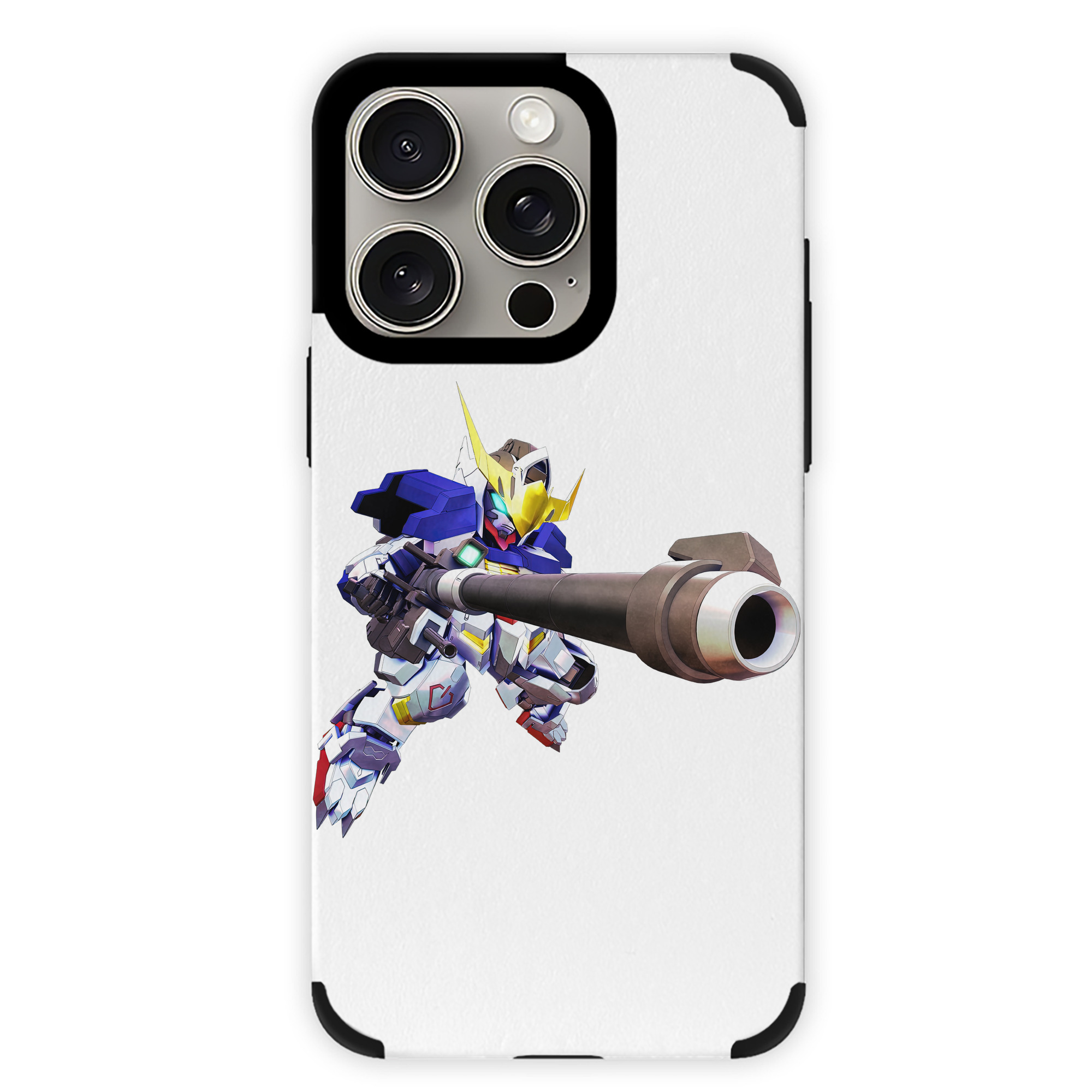 （画像用） 機動戦士ガンダム Mobile Suit Gundam 【iPhone15ProMax対応】 PUレザー スマホケース 耐衝撃＆黄変防止