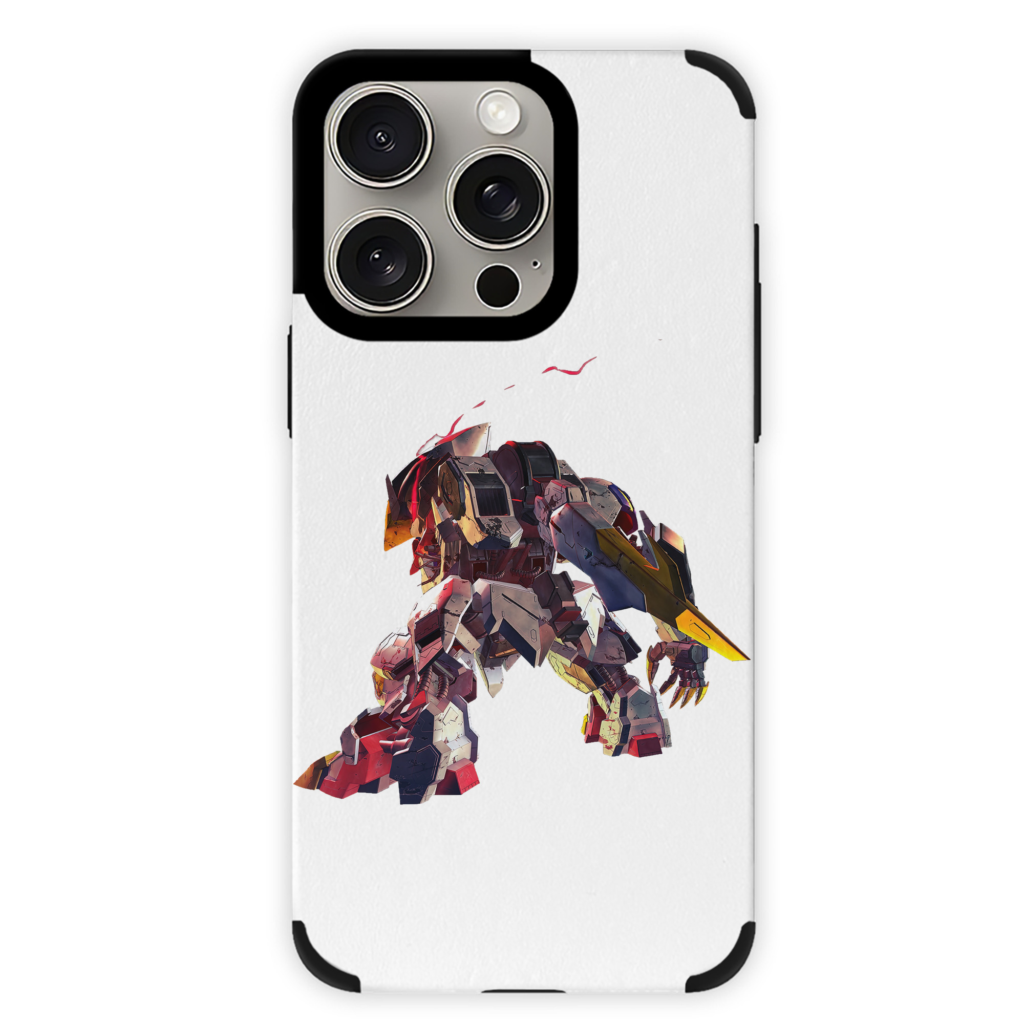 （画像用） 機動戦士ガンダム Mobile Suit Gundam 【iPhone15ProMax対応】 PUレザー スマホケース 耐衝撃＆黄変防止