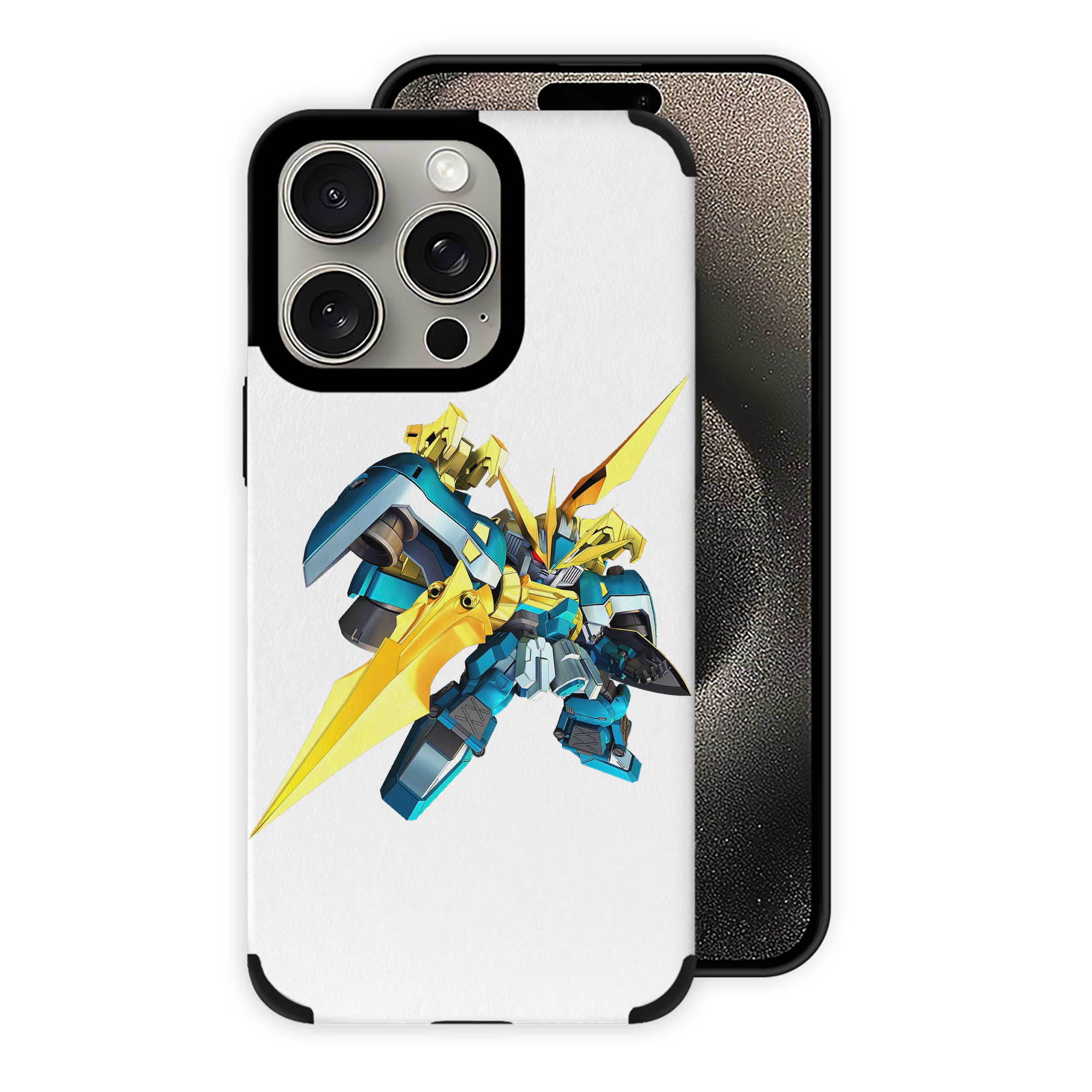 （画像用） 機動戦士ガンダム Mobile Suit Gundam 【iPhone15ProMax対応】 PUレザー スマホケース 耐衝撃＆黄変防止