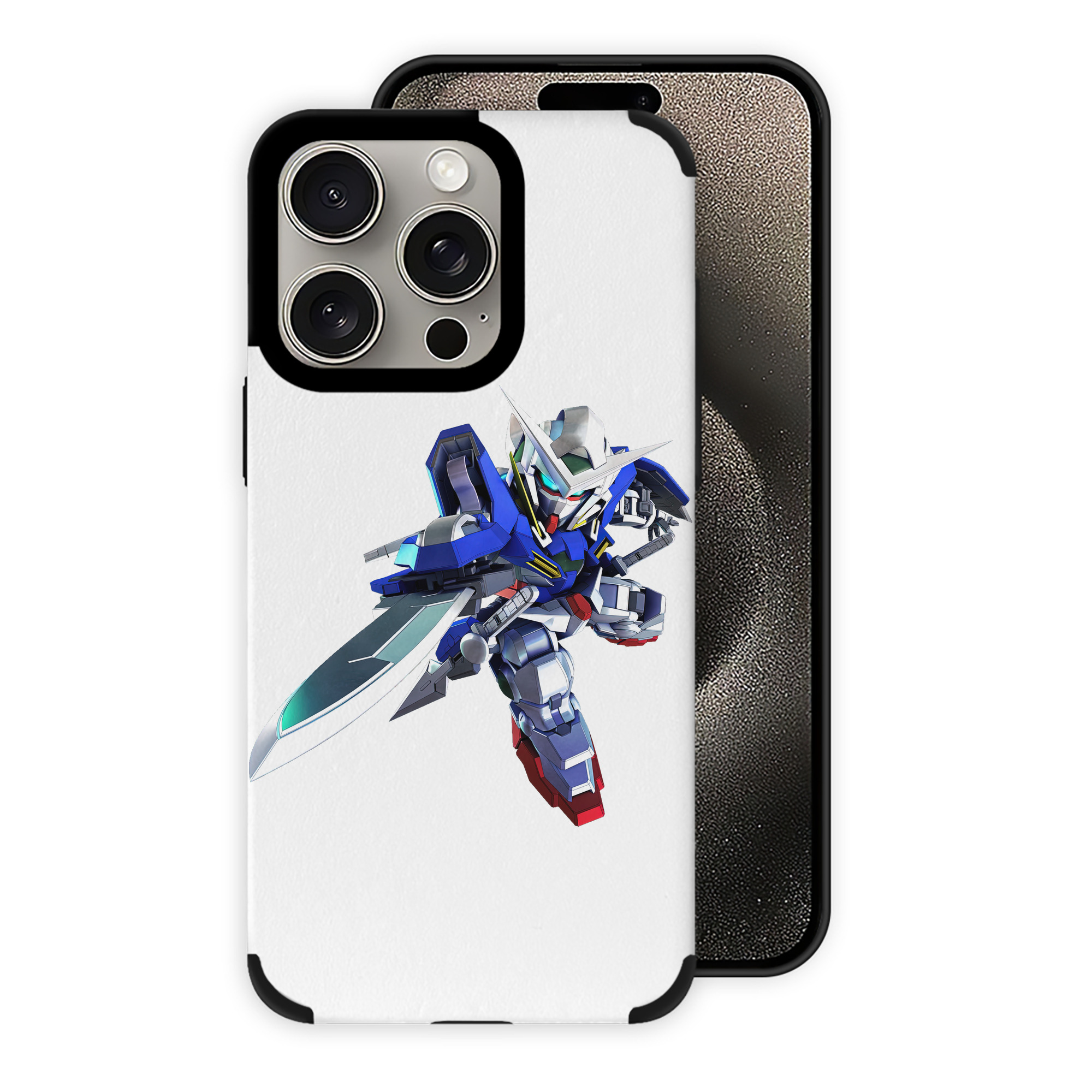 （画像用） 機動戦士ガンダム Mobile Suit Gundam 【iPhone15ProMax対応】 PUレザー スマホケース 耐衝撃＆黄変防止