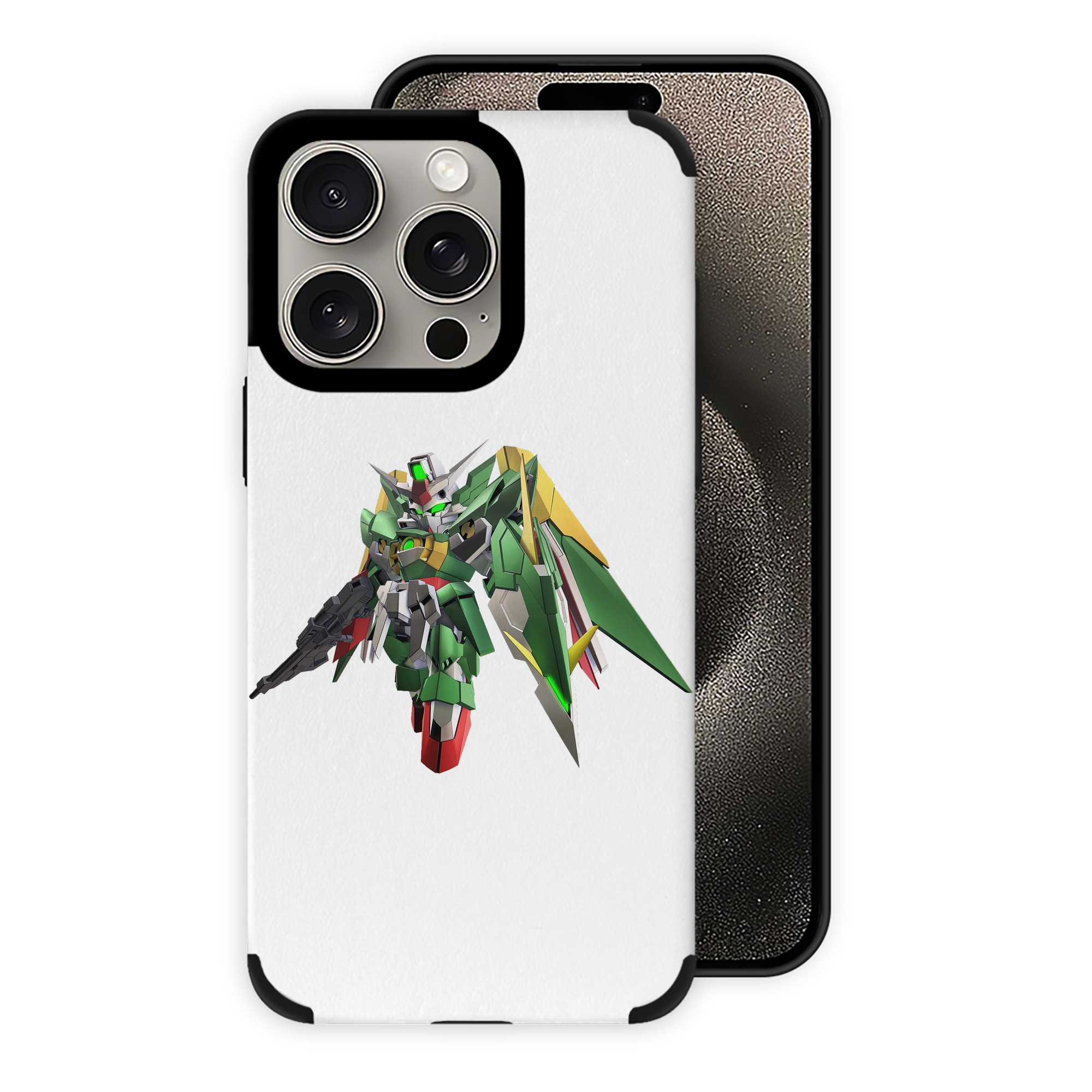 （画像用） 機動戦士ガンダム Mobile Suit Gundam 【iPhone15ProMax対応】 PUレザー スマホケース 耐衝撃＆黄変防止