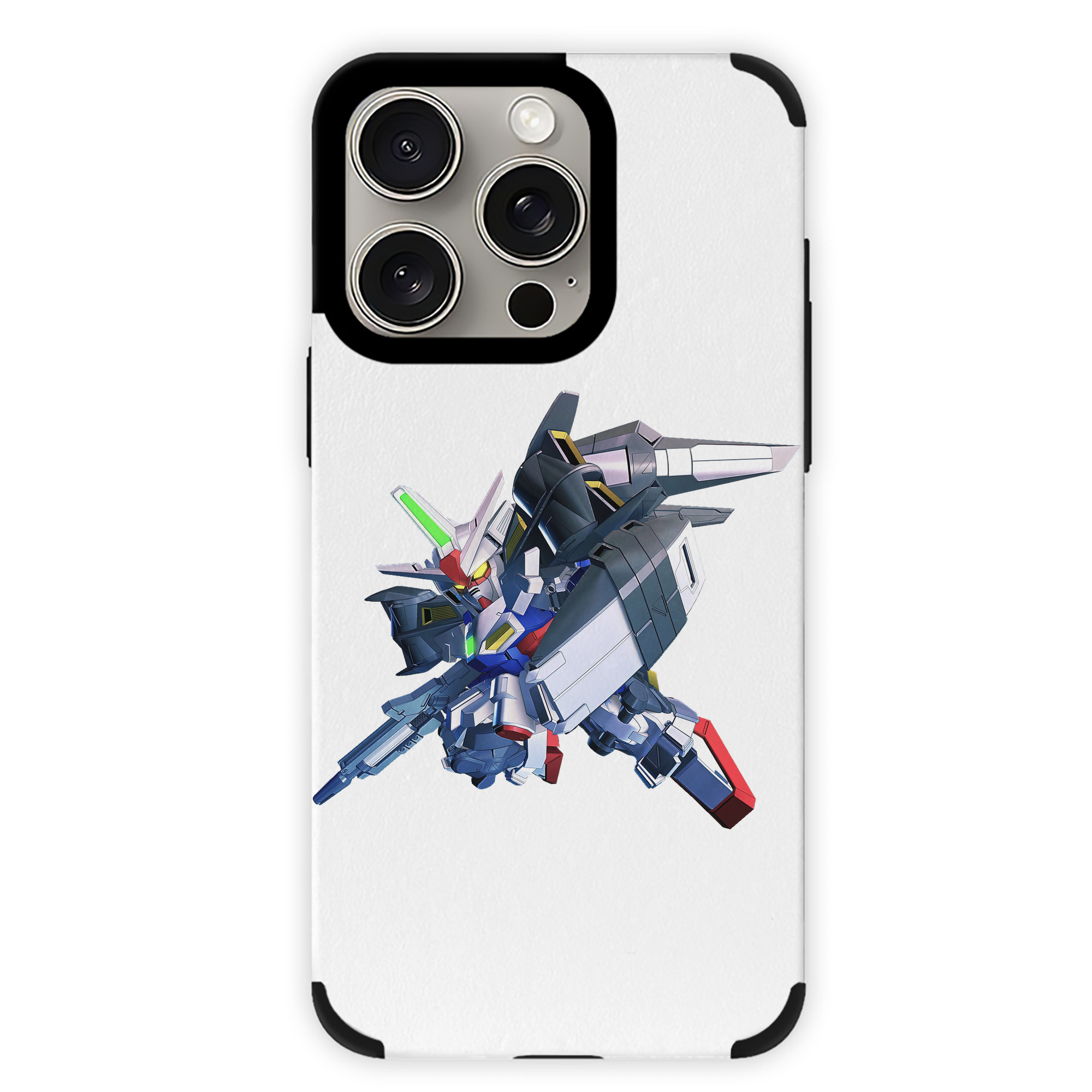 （画像用） 機動戦士ガンダム Mobile Suit Gundam 【iPhone15ProMax対応】 PUレザー スマホケース 耐衝撃＆黄変防止