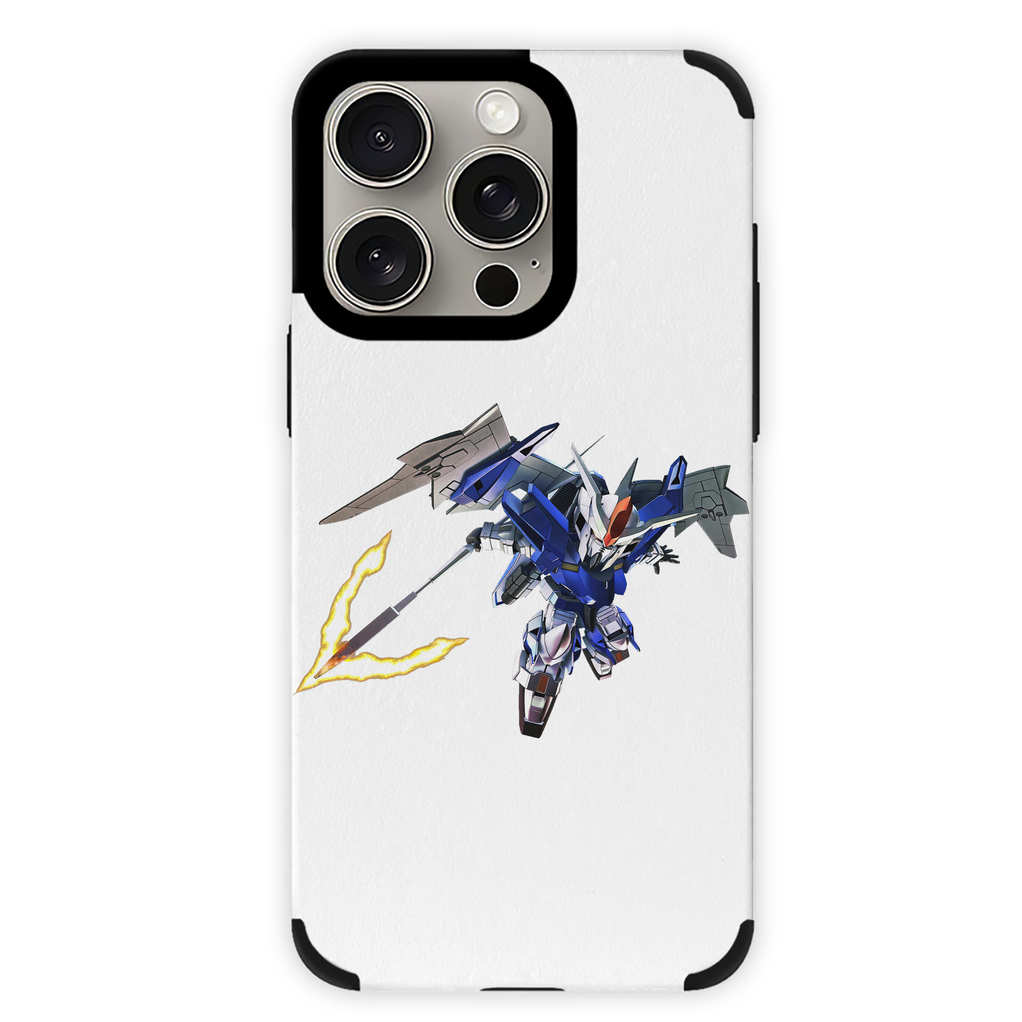 （画像用） 機動戦士ガンダム Mobile Suit Gundam 【iPhone15ProMax対応】 PUレザー スマホケース 耐衝撃＆黄変防止