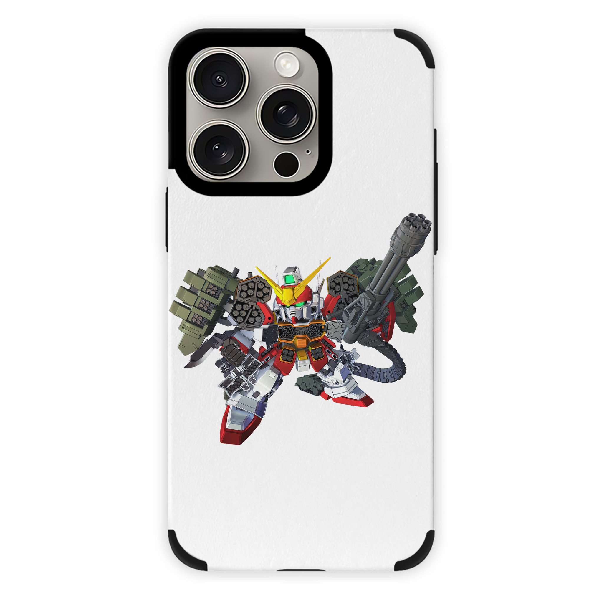 （画像用） 機動戦士ガンダム Mobile Suit Gundam 【iPhone15ProMax対応】 PUレザー スマホケース 耐衝撃＆黄変防止