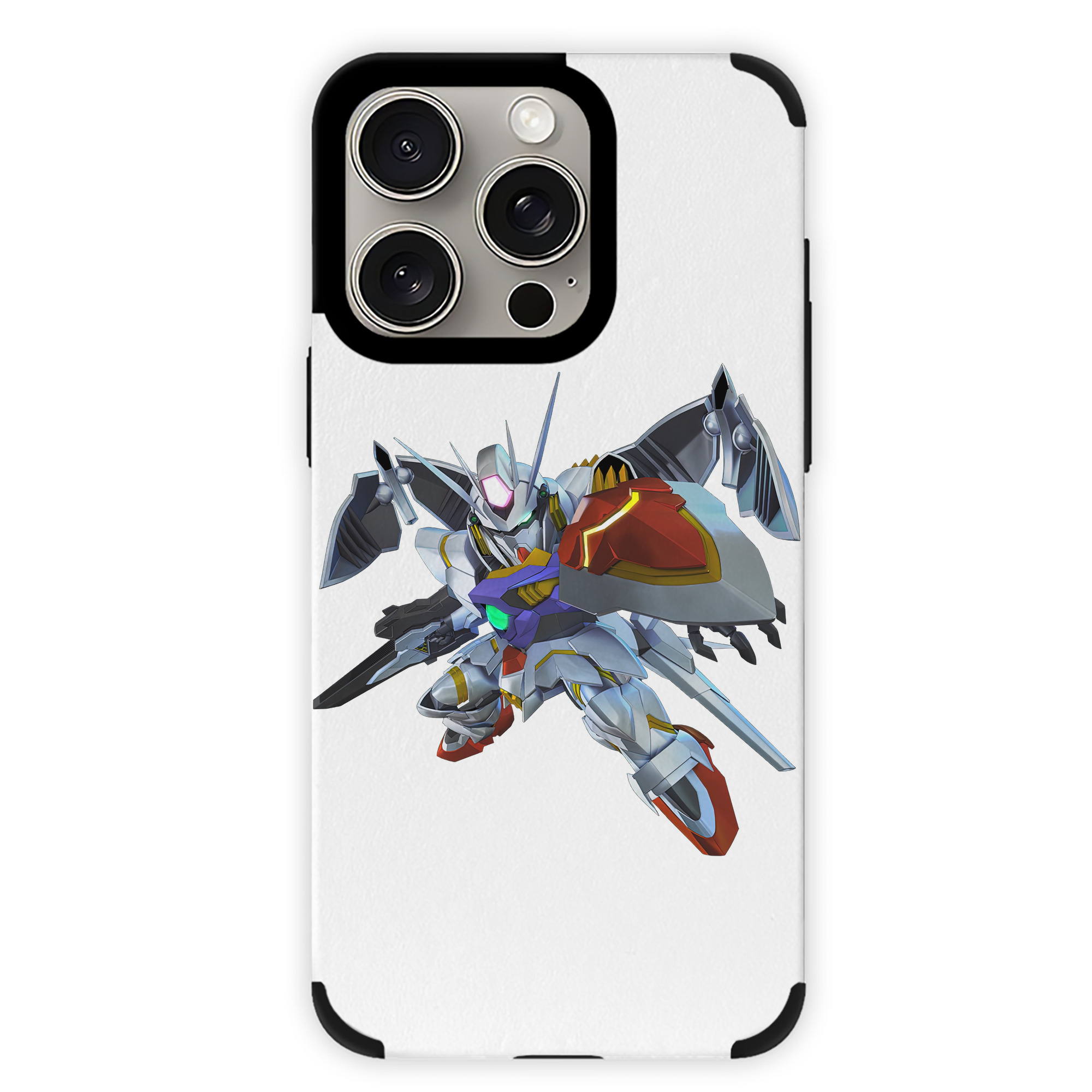 （画像用） 機動戦士ガンダム Mobile Suit Gundam 【iPhone15ProMax対応】 PUレザー スマホケース 耐衝撃＆黄変防止