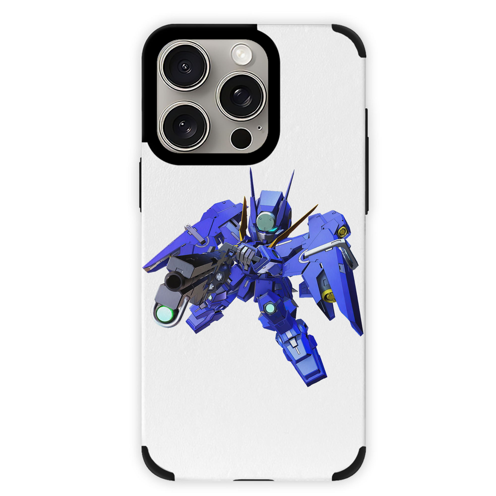 （画像用） 機動戦士ガンダム Mobile Suit Gundam 【iPhone15ProMax対応】 PUレザー スマホケース 耐衝撃＆黄変防止