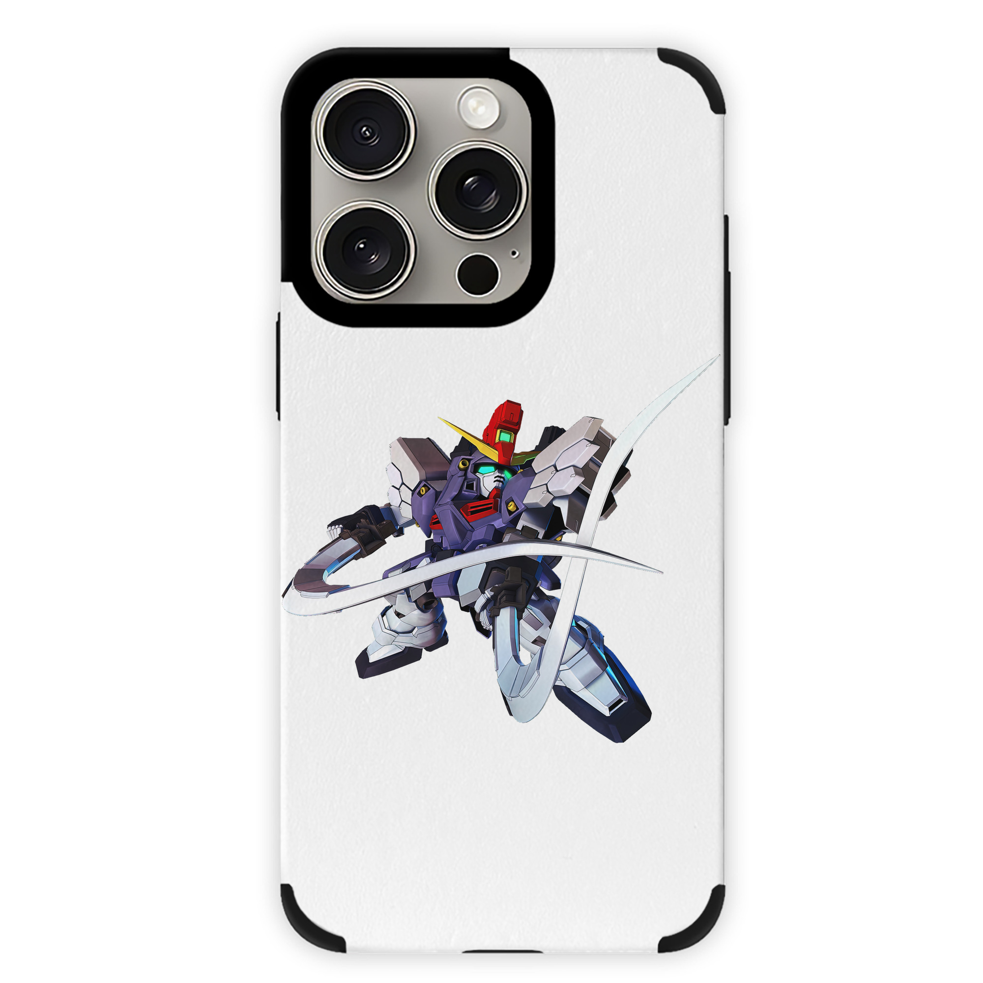 （画像用） 機動戦士ガンダム Mobile Suit Gundam 【iPhone15ProMax対応】 PUレザー スマホケース 耐衝撃＆黄変防止