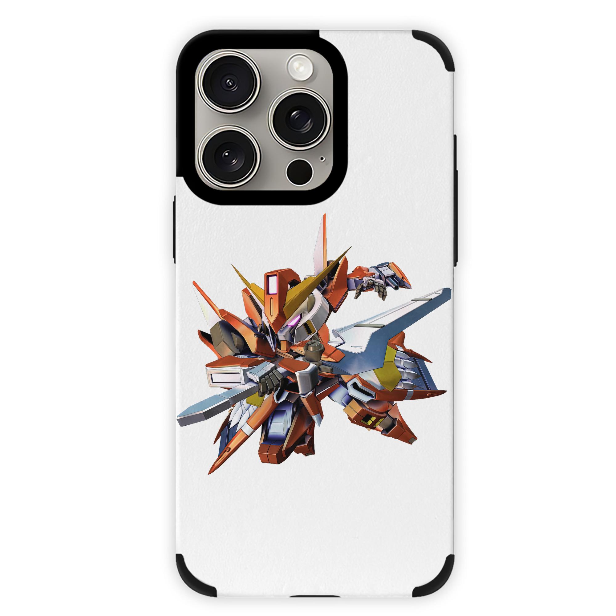 （画像用） 機動戦士ガンダム Mobile Suit Gundam 【iPhone15ProMax対応】 PUレザー スマホケース 耐衝撃＆黄変防止