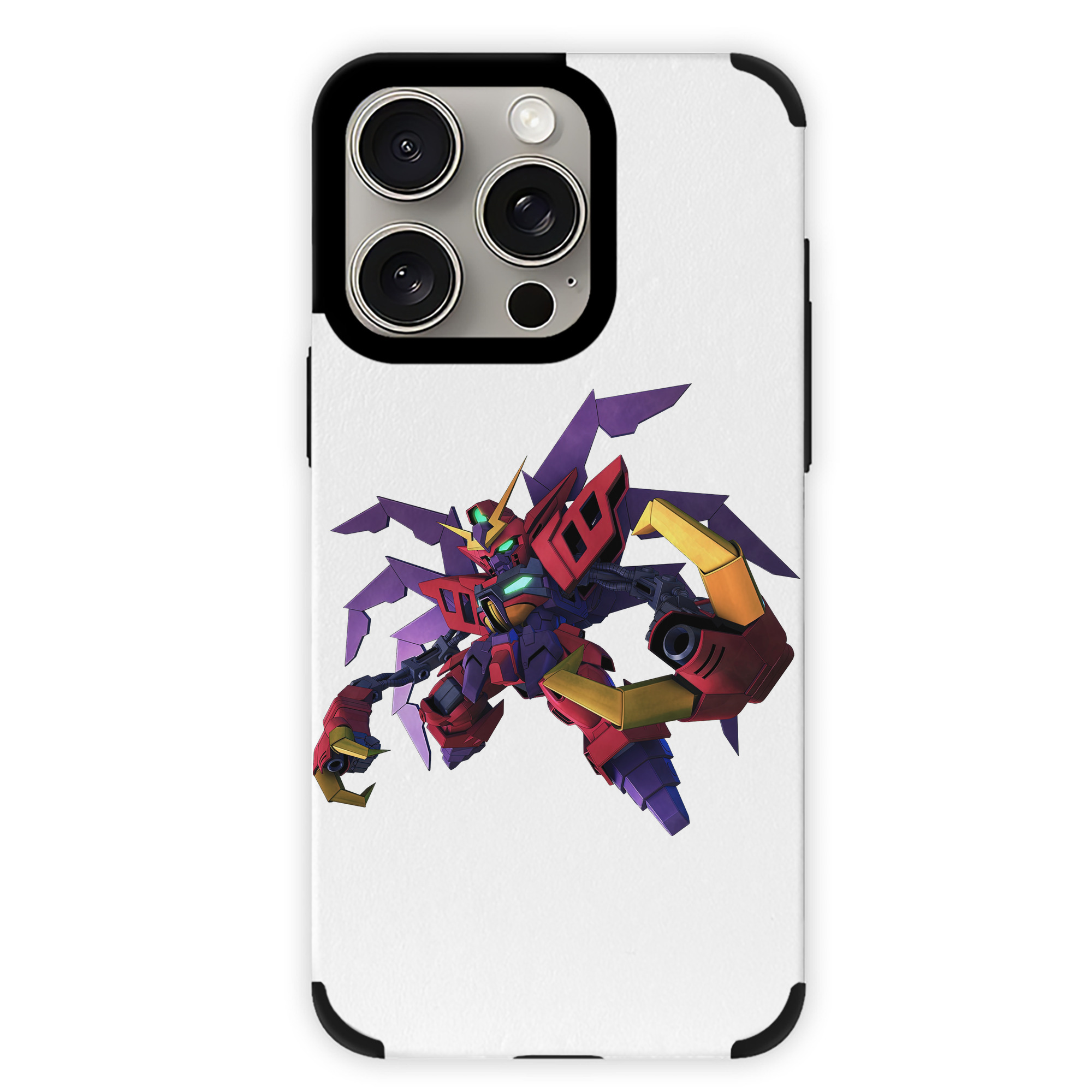 （画像用） 機動戦士ガンダム Mobile Suit Gundam 【iPhone15ProMax対応】 PUレザー スマホケース 耐衝撃＆黄変防止