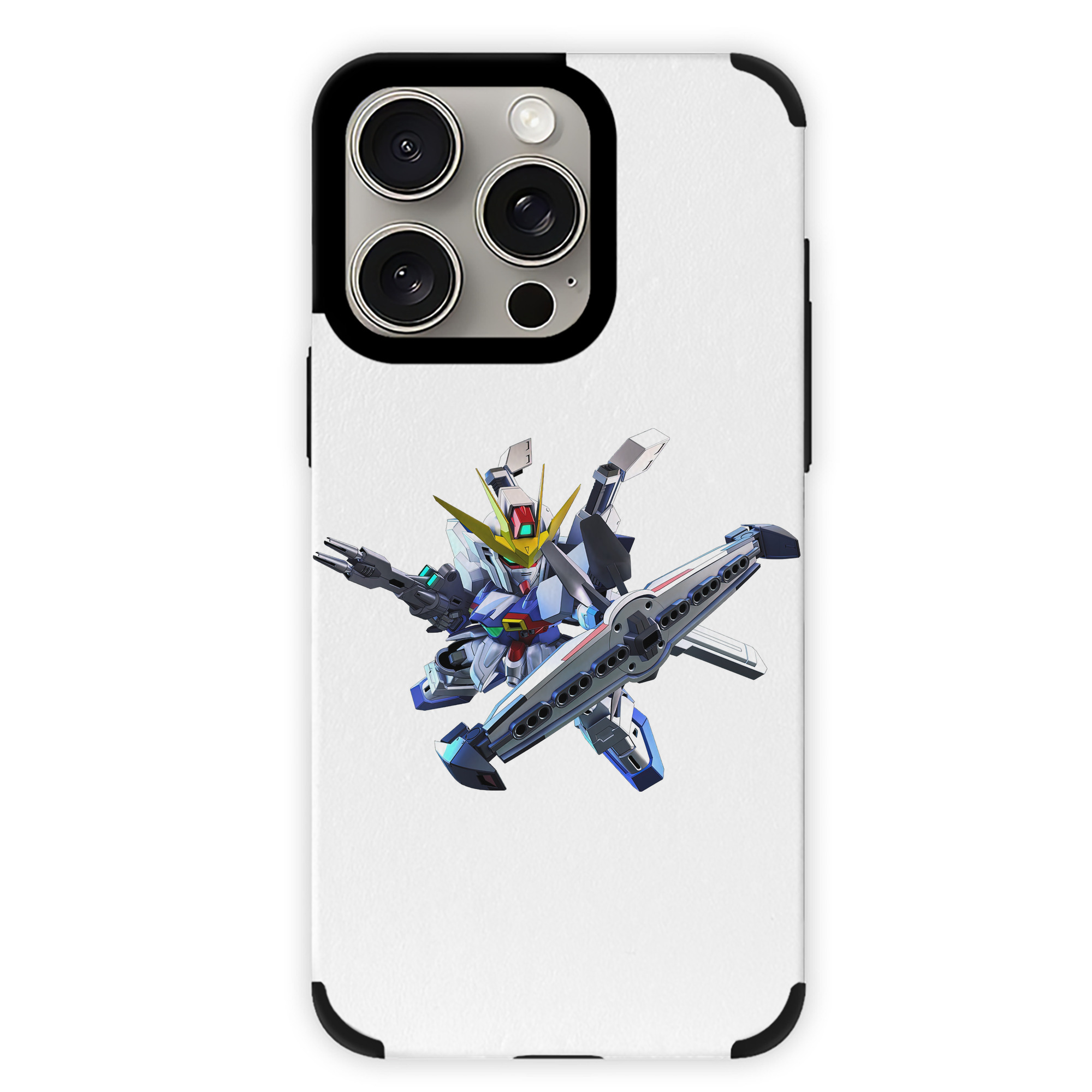 （画像用） 機動戦士ガンダム Mobile Suit Gundam 【iPhone15ProMax対応】 PUレザー スマホケース 耐衝撃＆黄変防止