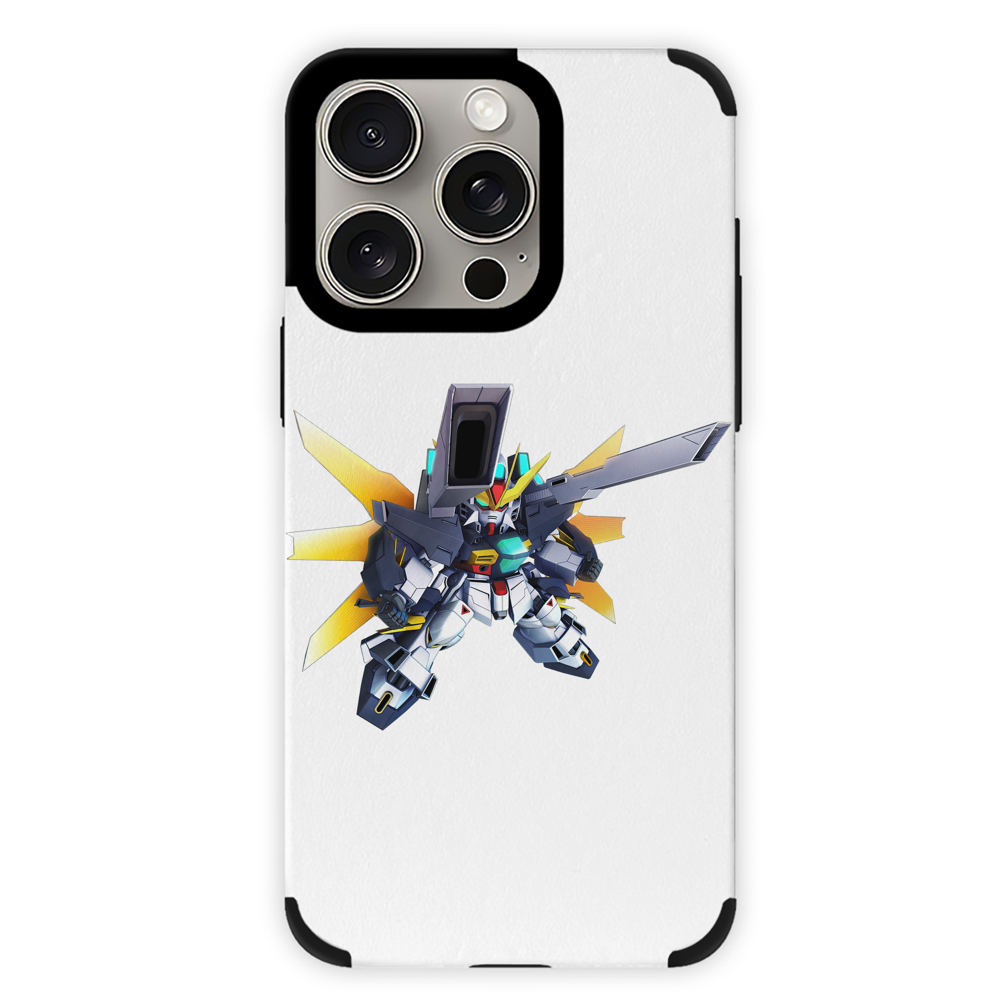 （画像用） 機動戦士ガンダム Mobile Suit Gundam 【iPhone15ProMax対応】 PUレザー スマホケース 耐衝撃＆黄変防止