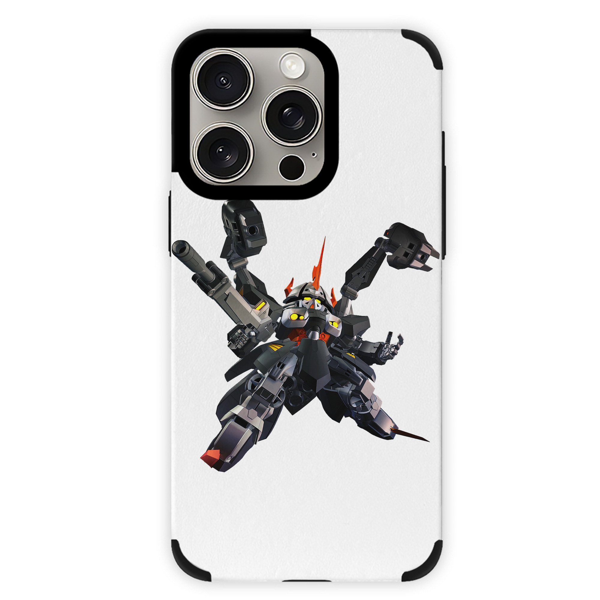 （画像用） 機動戦士ガンダム Mobile Suit Gundam 【iPhone15ProMax対応】 PUレザー スマホケース 耐衝撃＆黄変防止