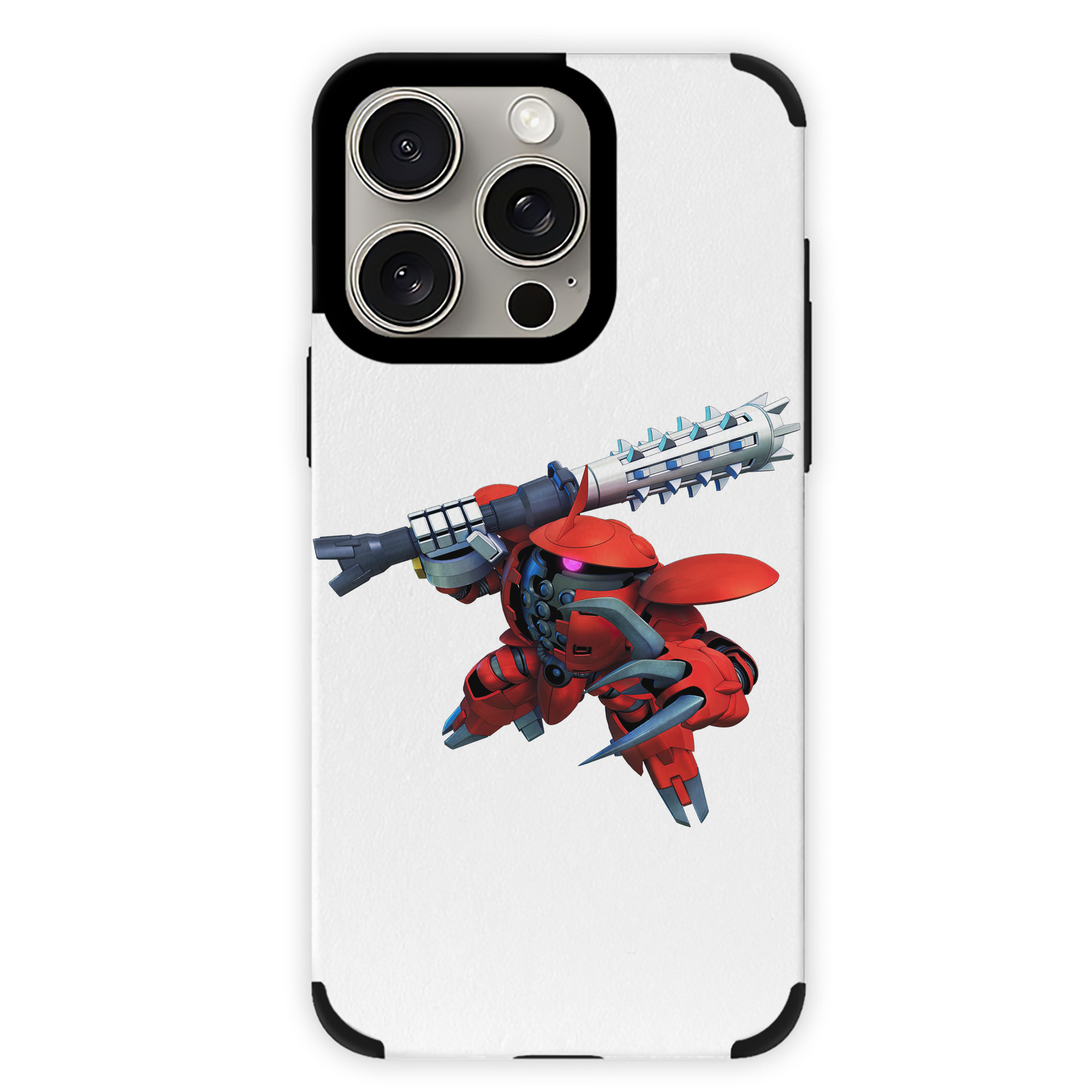 （画像用） 機動戦士ガンダム Mobile Suit Gundam 【iPhone15ProMax対応】 PUレザー スマホケース 耐衝撃＆黄変防止